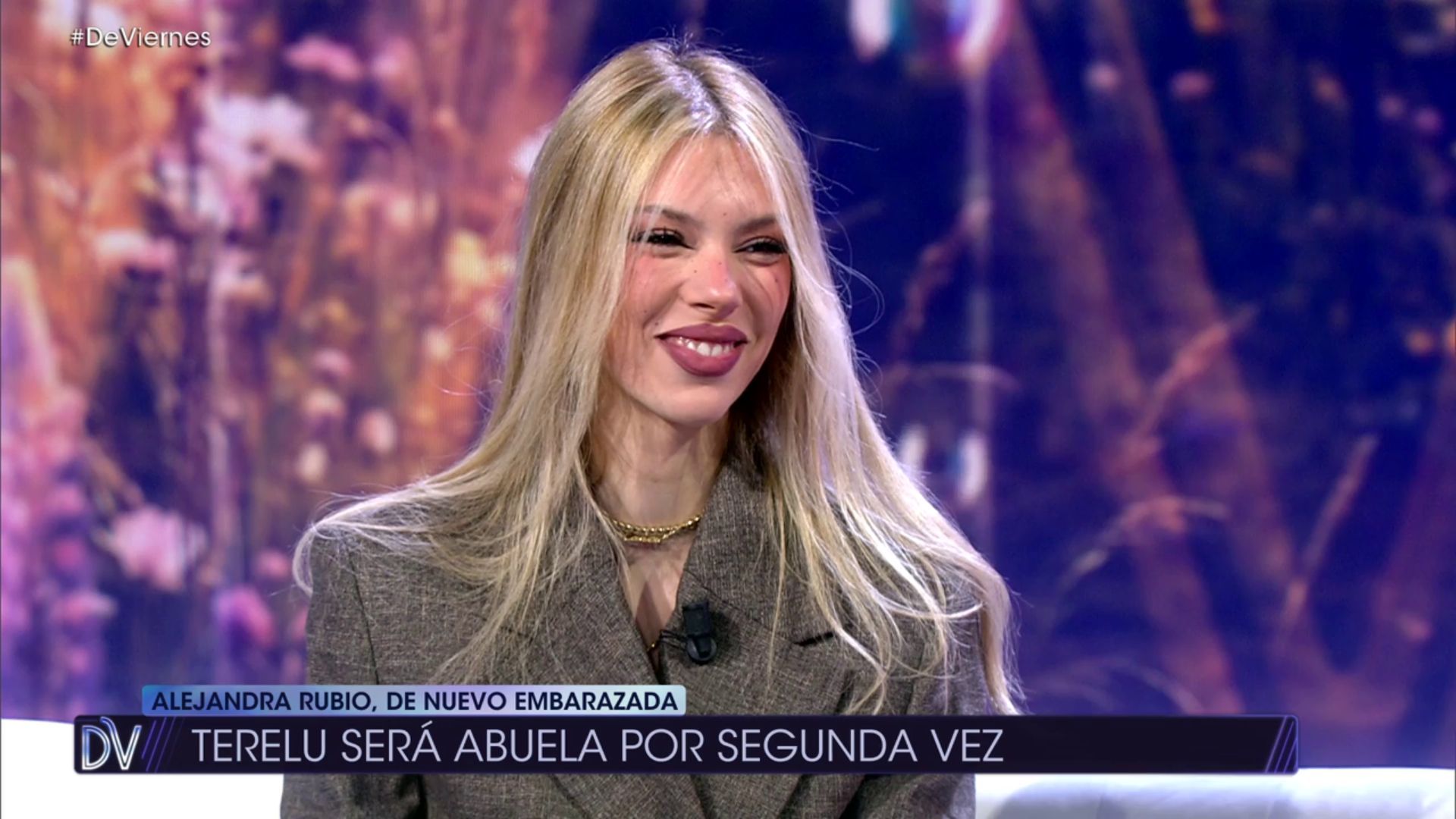 Alejandra Rubio anuncia en ‘¡De viernes!’ su segundo embarazo