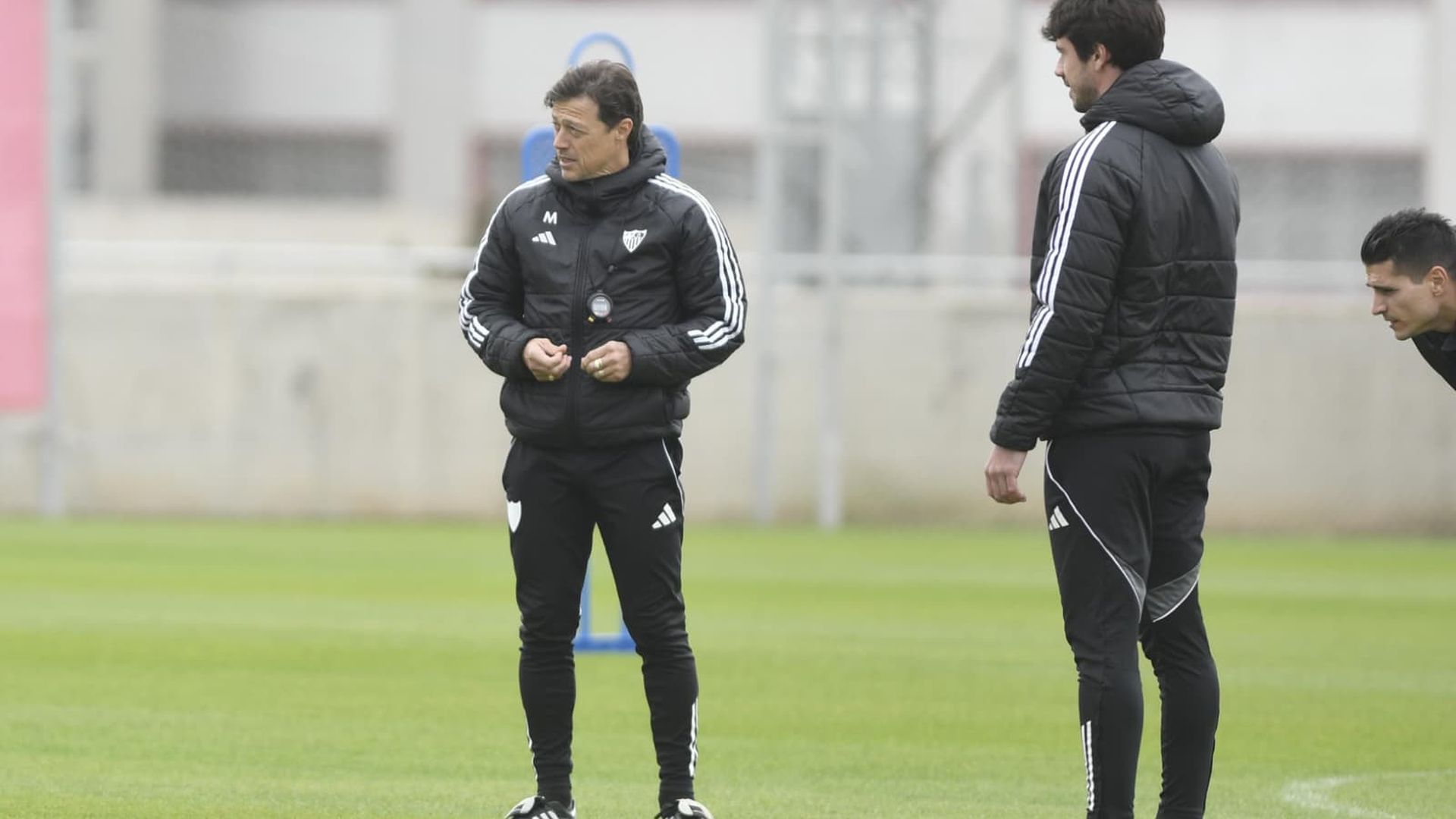 Almeyda, en un entrenamiento