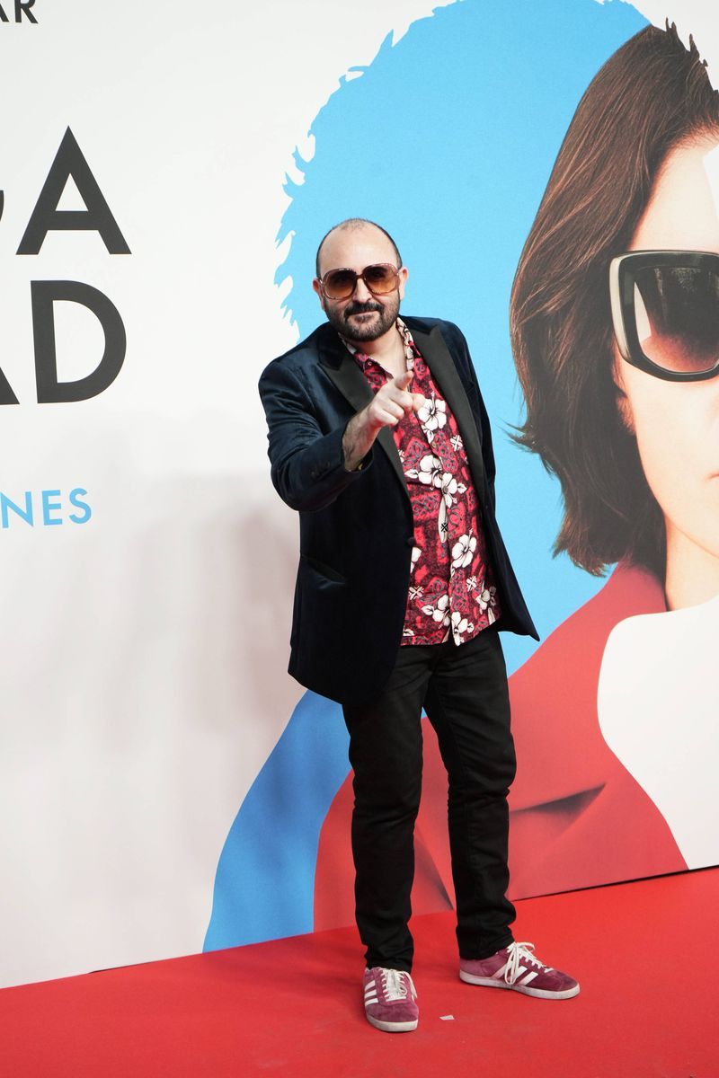 Carlos Areces, en el estreno de 'Amarga Navidad'