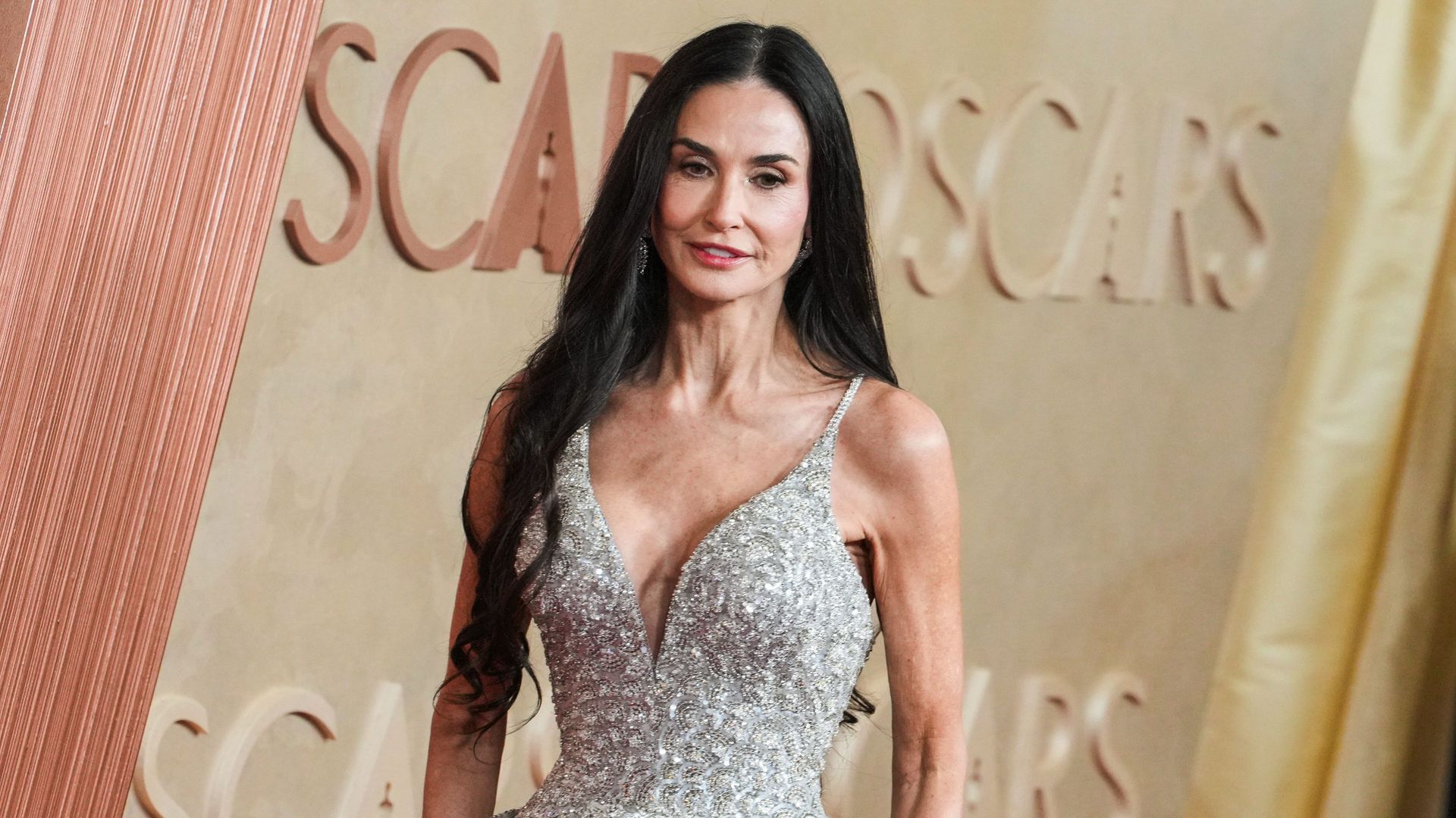 Demi Moore en los Oscar.