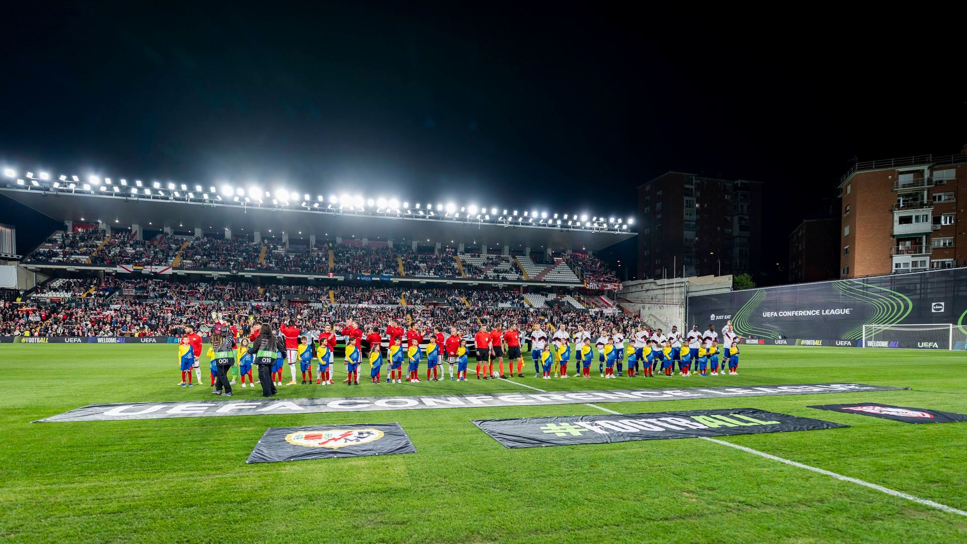 El Estadio de Vallecas en Conference League