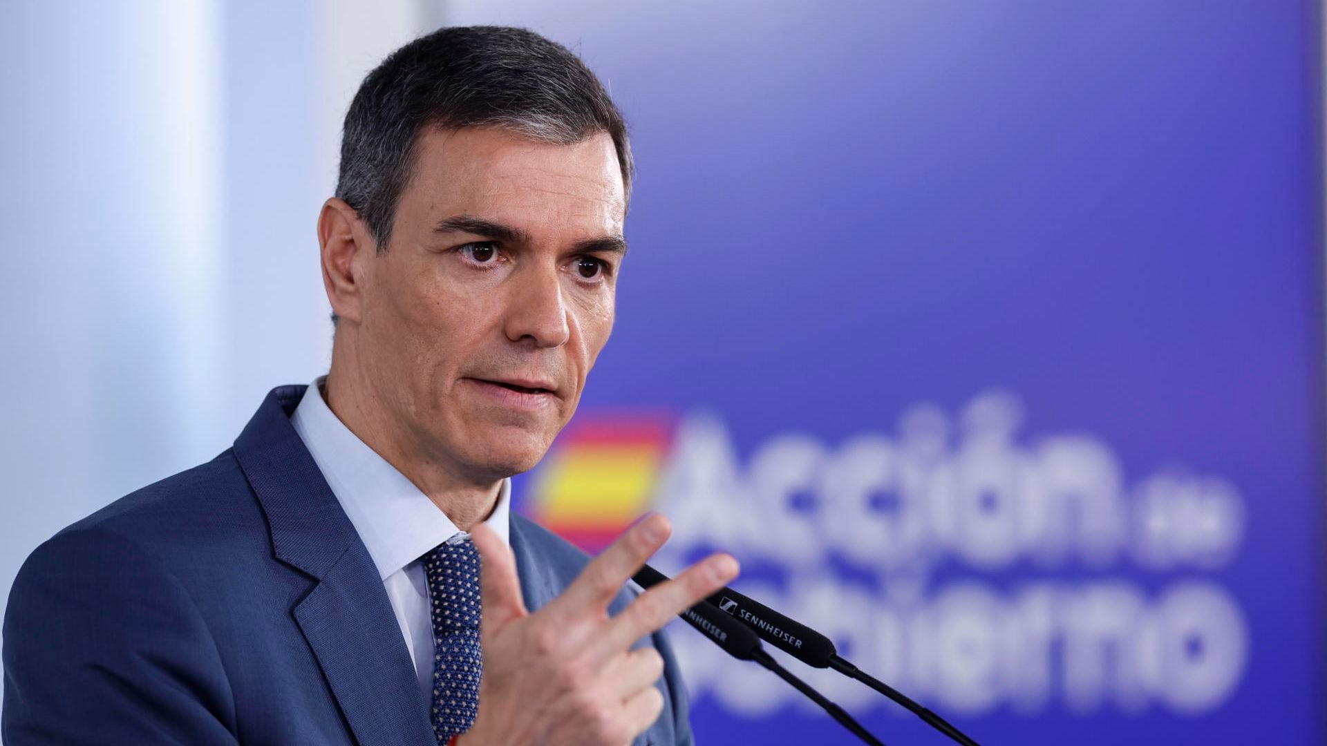 El presidente del Gobierno, Pedro Sánchez presenta los decretos contra la crisis energética provocada por la guerra en Irán