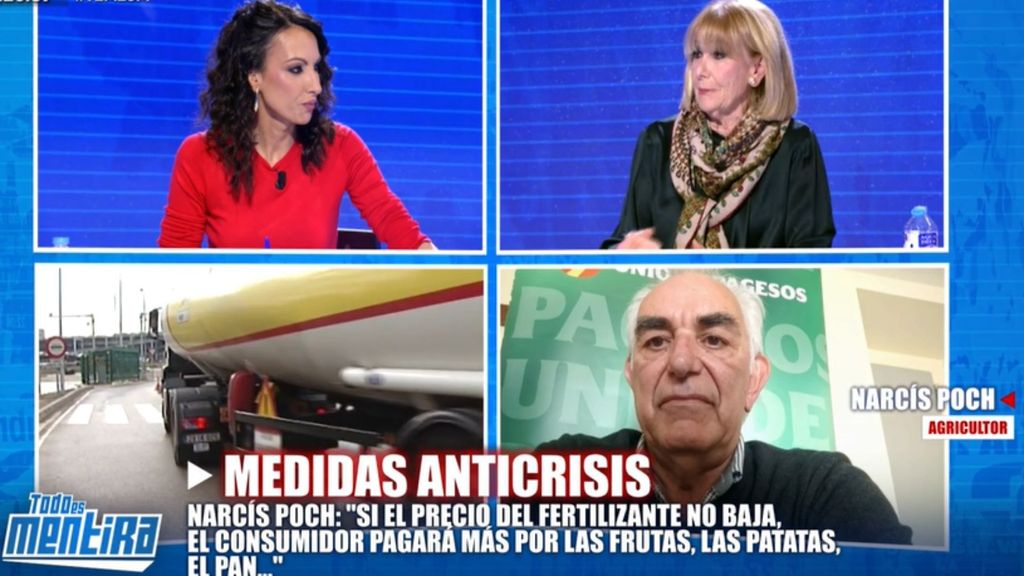 Esperanza Aguirre defiende a los agricultores frente a las medidas "tirita" del Gobierno: "Prefieren seguir forrándose"
