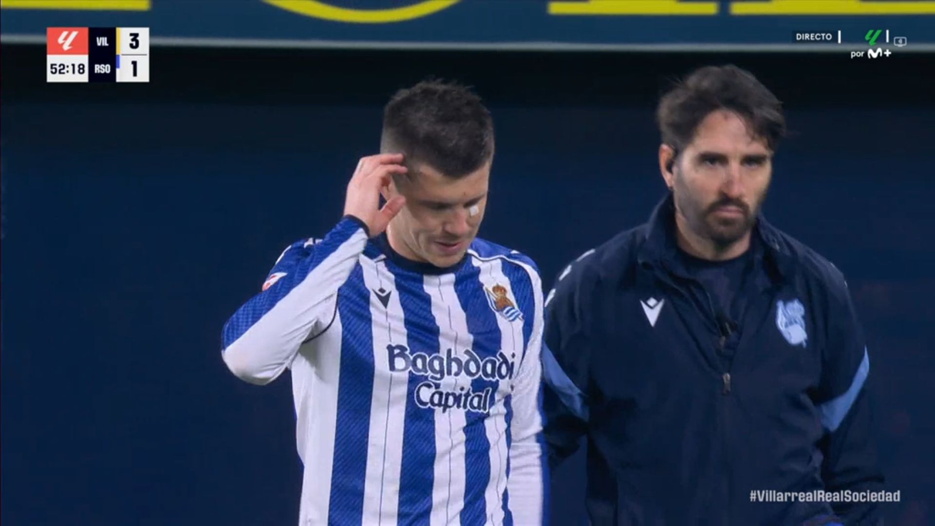 Igor Zubeldia en el Villarreal - Real Sociedad