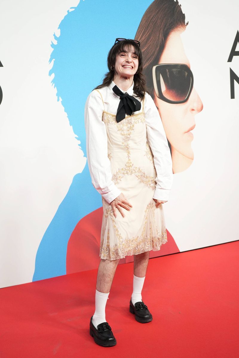 Inés Rodríguez, en el estreno de 'Amarga Navidad'