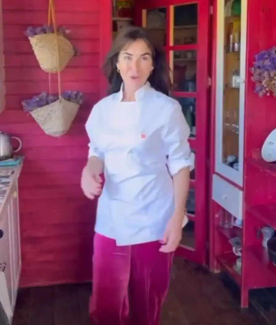 La cocina de la casa de Belén López en Cádiz