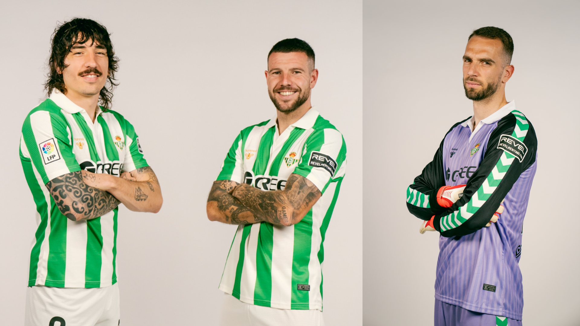 Las camisetas retro del Betis