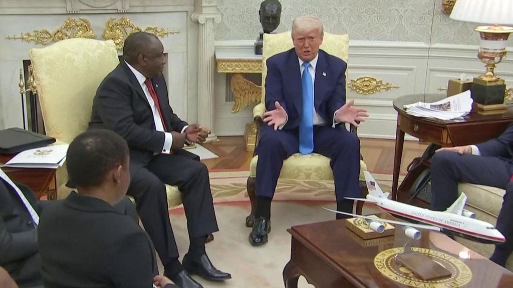 Los momentos más incómodos en el Despacho Oval: las preguntas inoportunas de Trump o sus pesadas bromas