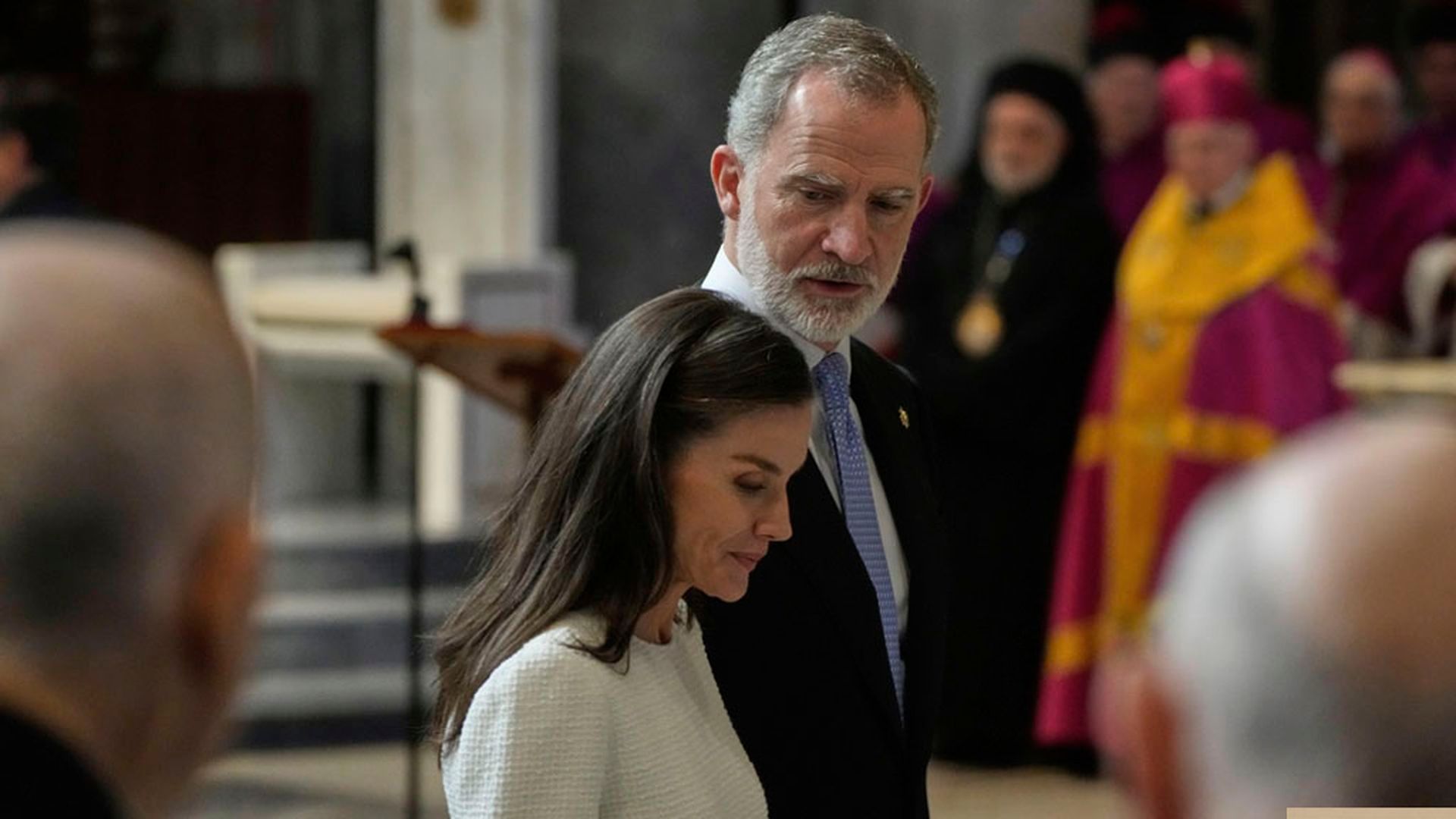 Los reyes Felipe y Letizia, en su visita a la Ciudad del Vaticano