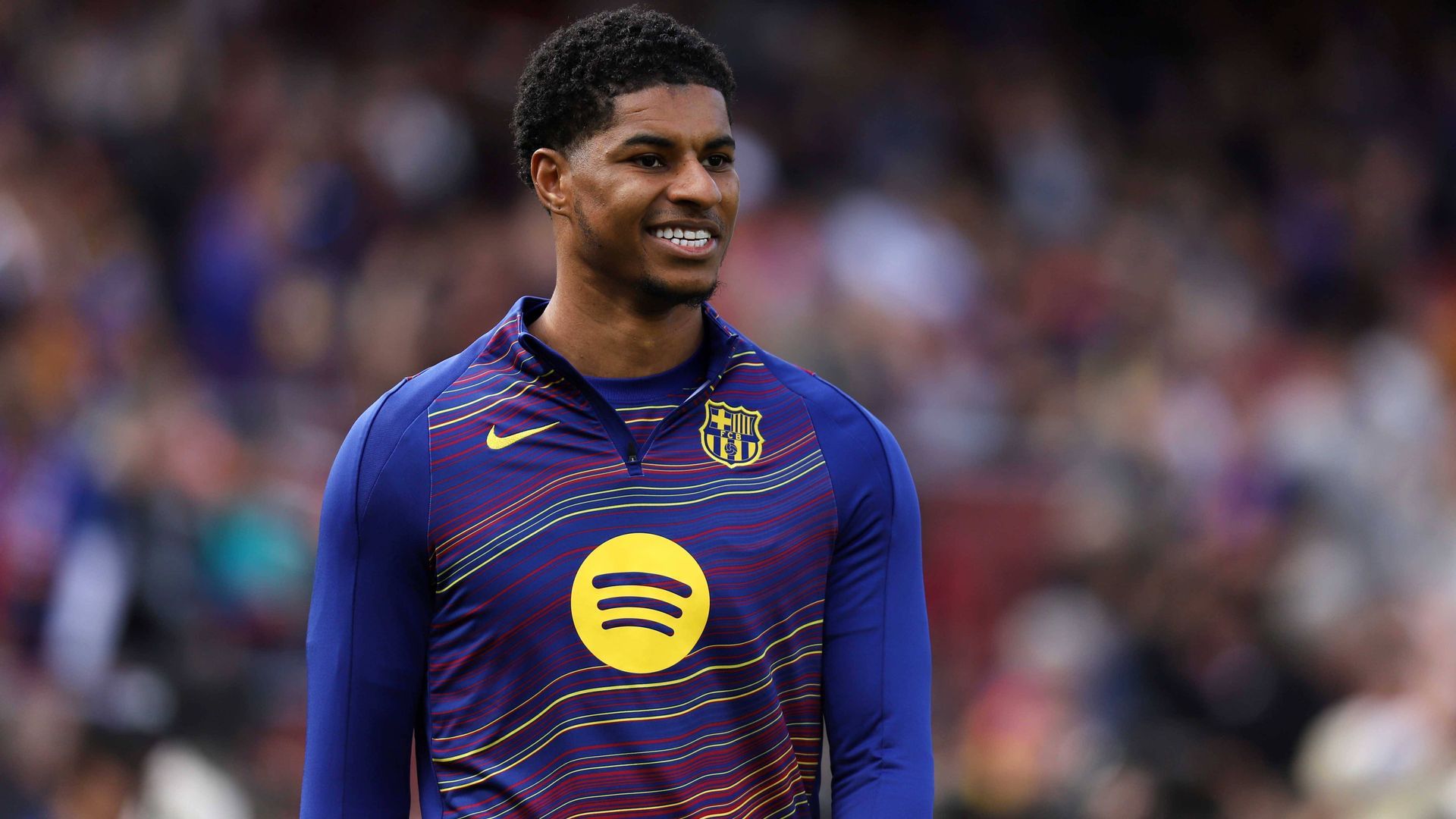 Marcus Rashford durante un partido del Barcelona Marcus Rashford durante un partido del Barcelona