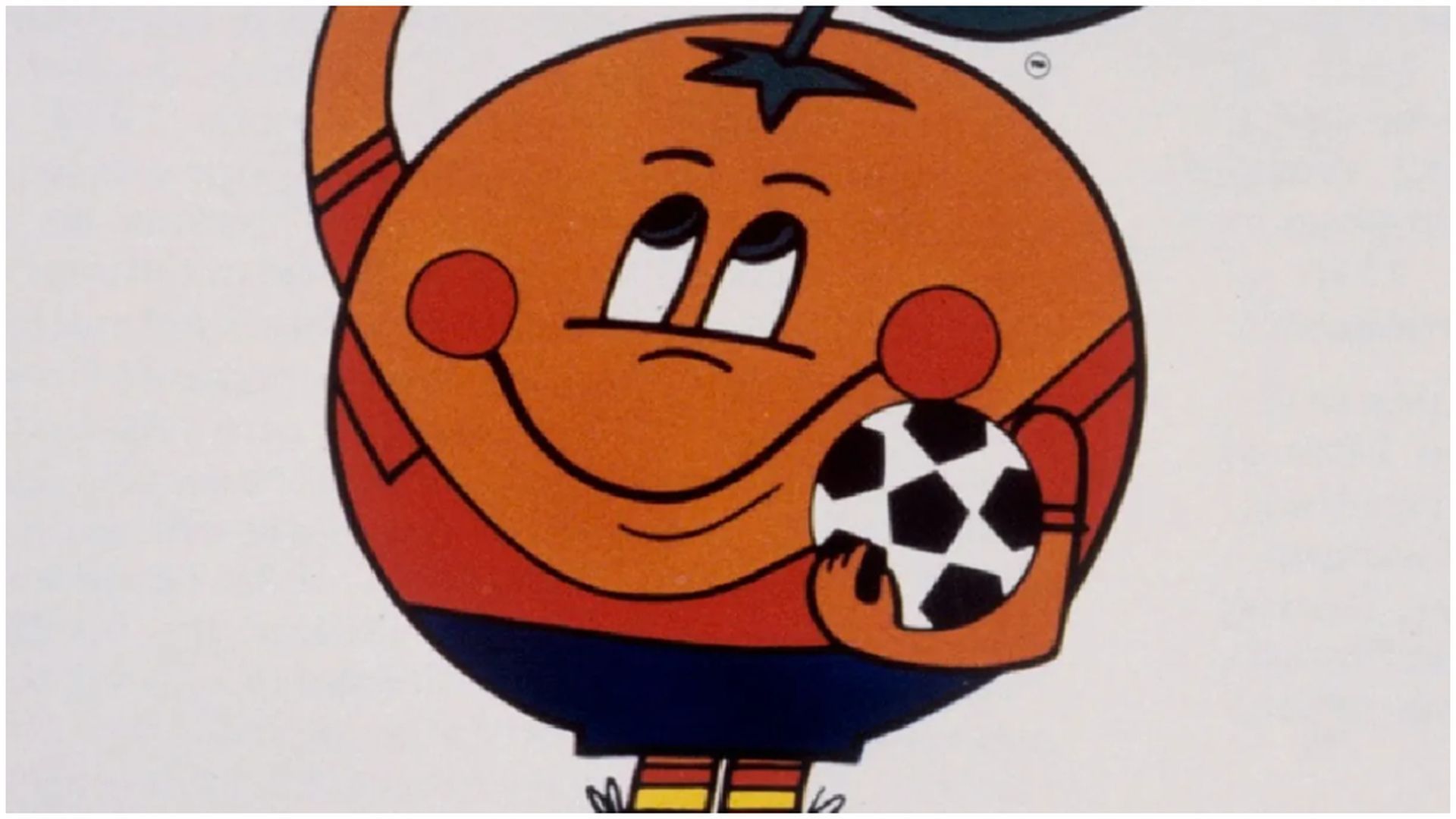 Naranjito, mascota de la Copa Mundial de Fútbol de 1982 organizada por España Naranjito, mascota de la Copa Mundial de Fútbol de 1982 organizada por España