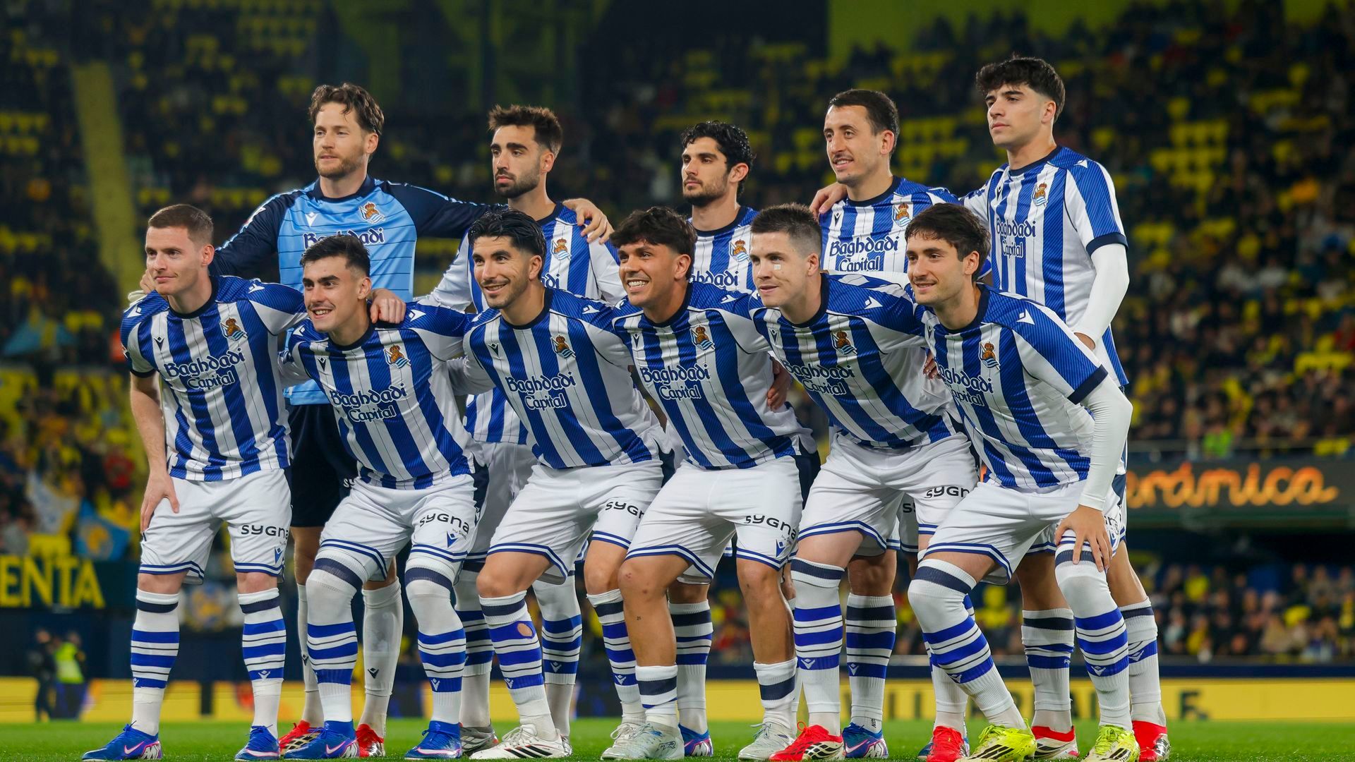 Once de la Real Sociedad en Vila-Real Once de la Real Sociedad en Vila-Real