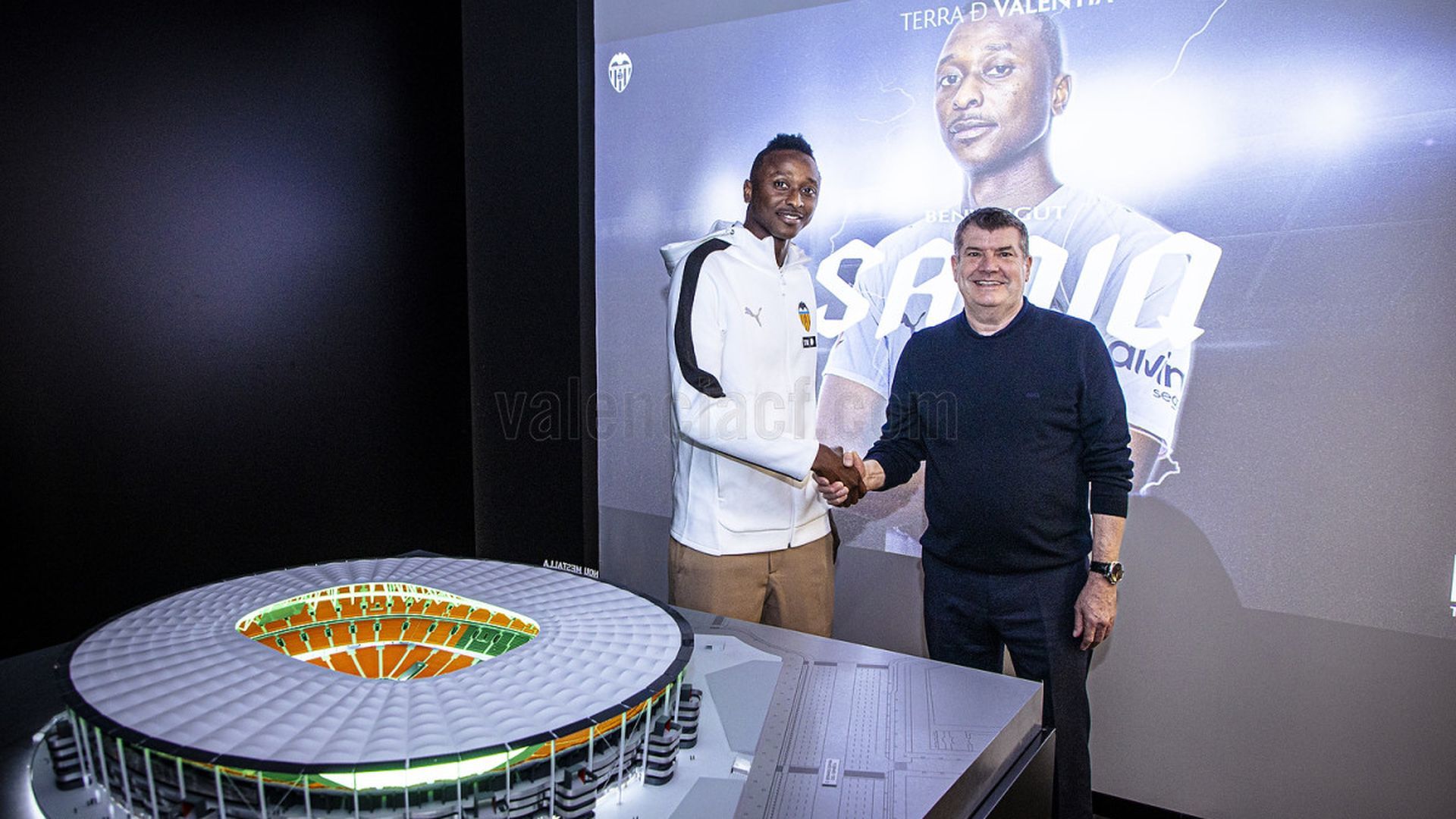 Sadiq, nuevo jugador del Valencia CF