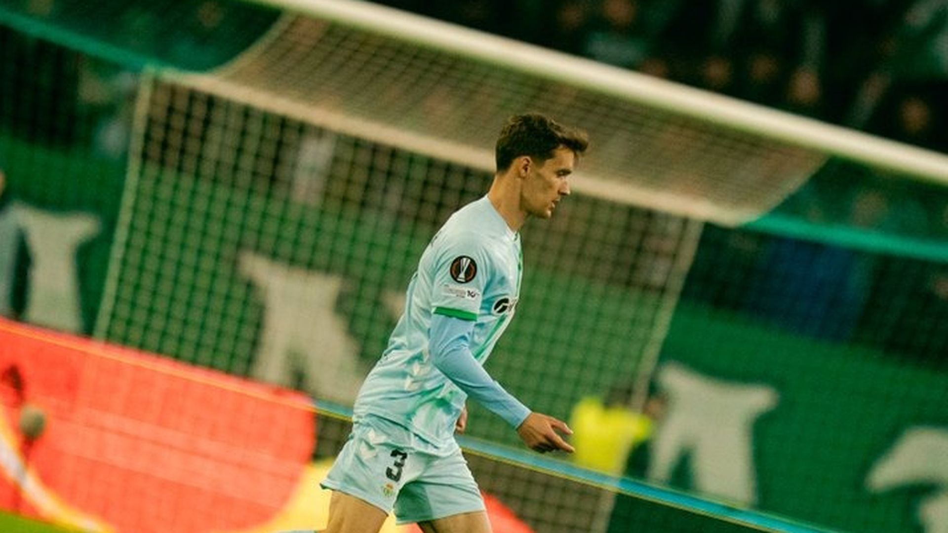 Diego Llorente, en el Panathinaikos-Betis