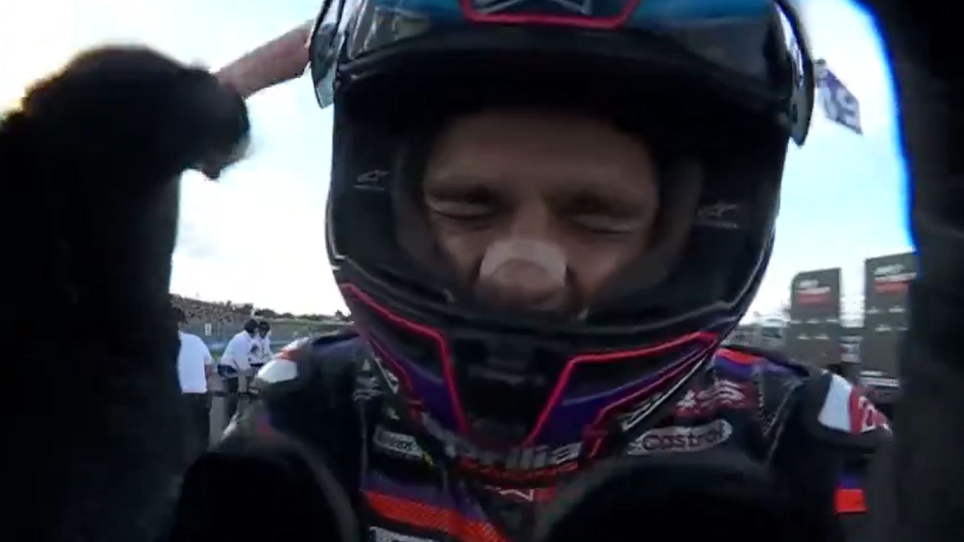 Jorge Martín, en el GP de Brasil