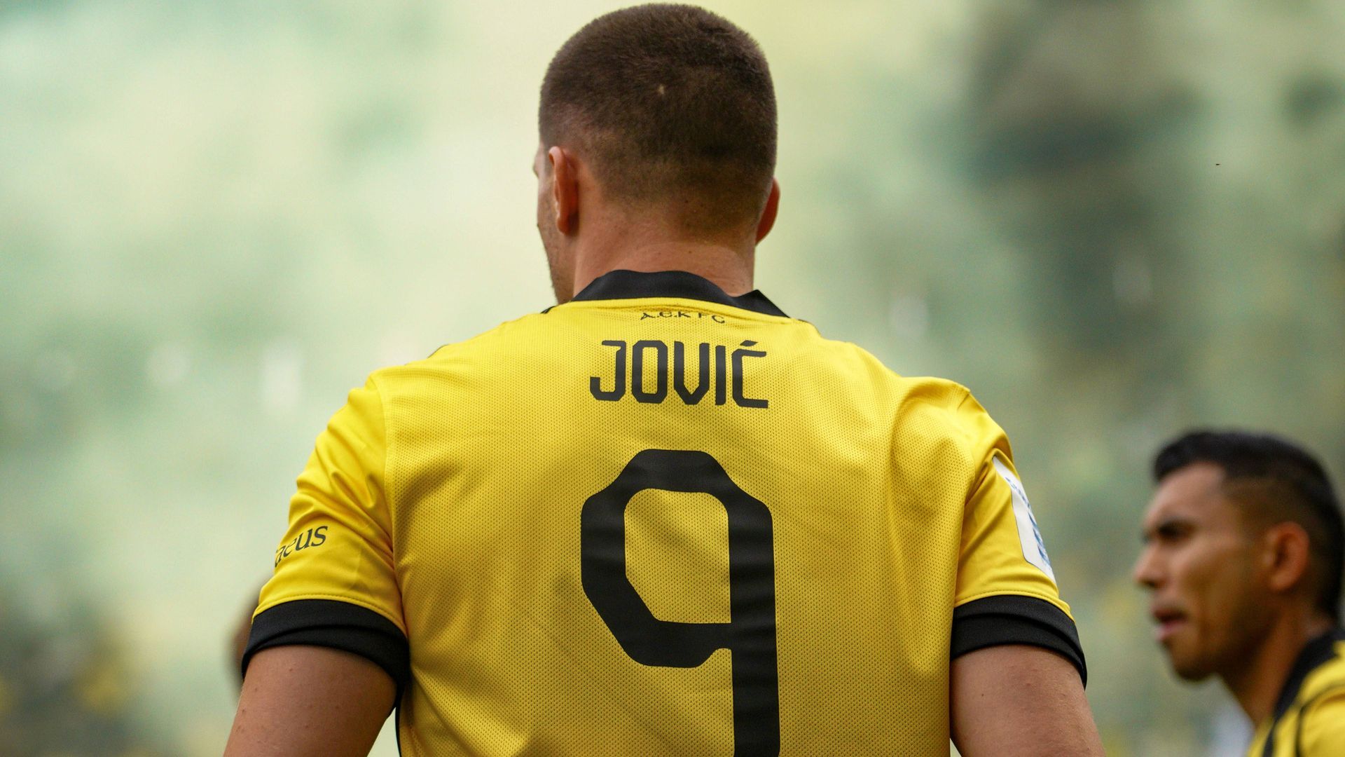 Luka Jovic en el AEK Atenas Luka Jovic en el AEK Atenas