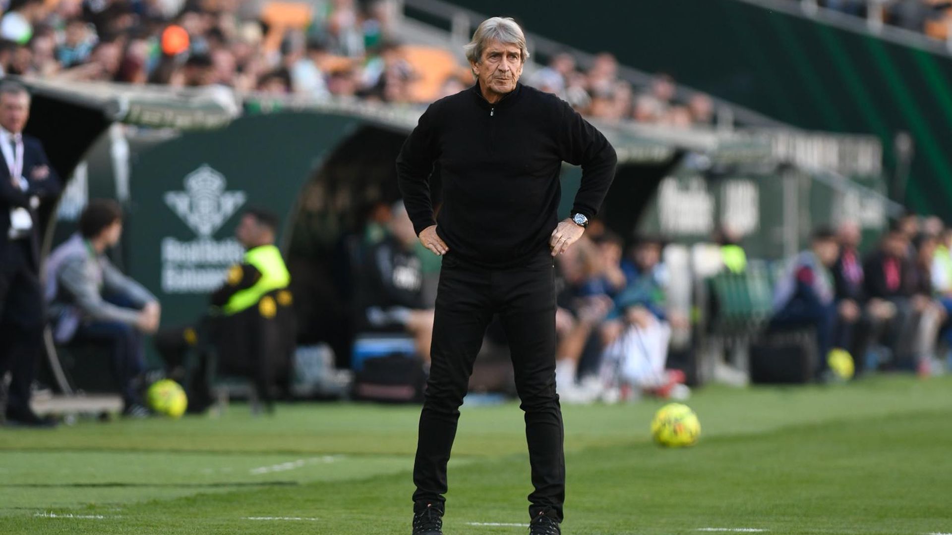 Manuel Pellegrini, en el Betis - Rayo