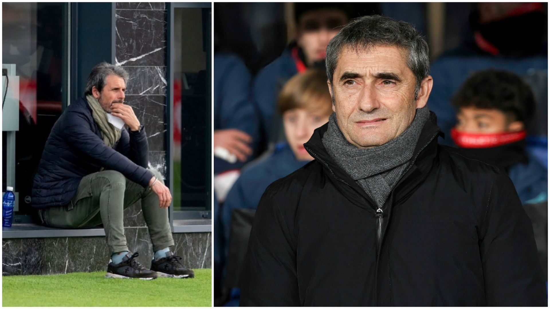 Rafa Alkorta y Ernesto Valverde Rafa Alkorta y Ernesto Valverde
