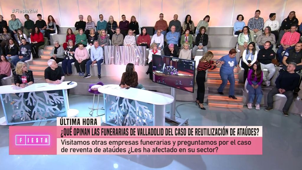 Una mujer del público abandona el plató de 'Fiesta': "Si sé que van a hablar de esto, no vengo" Fiesta 2026 Top Vídeos 1073