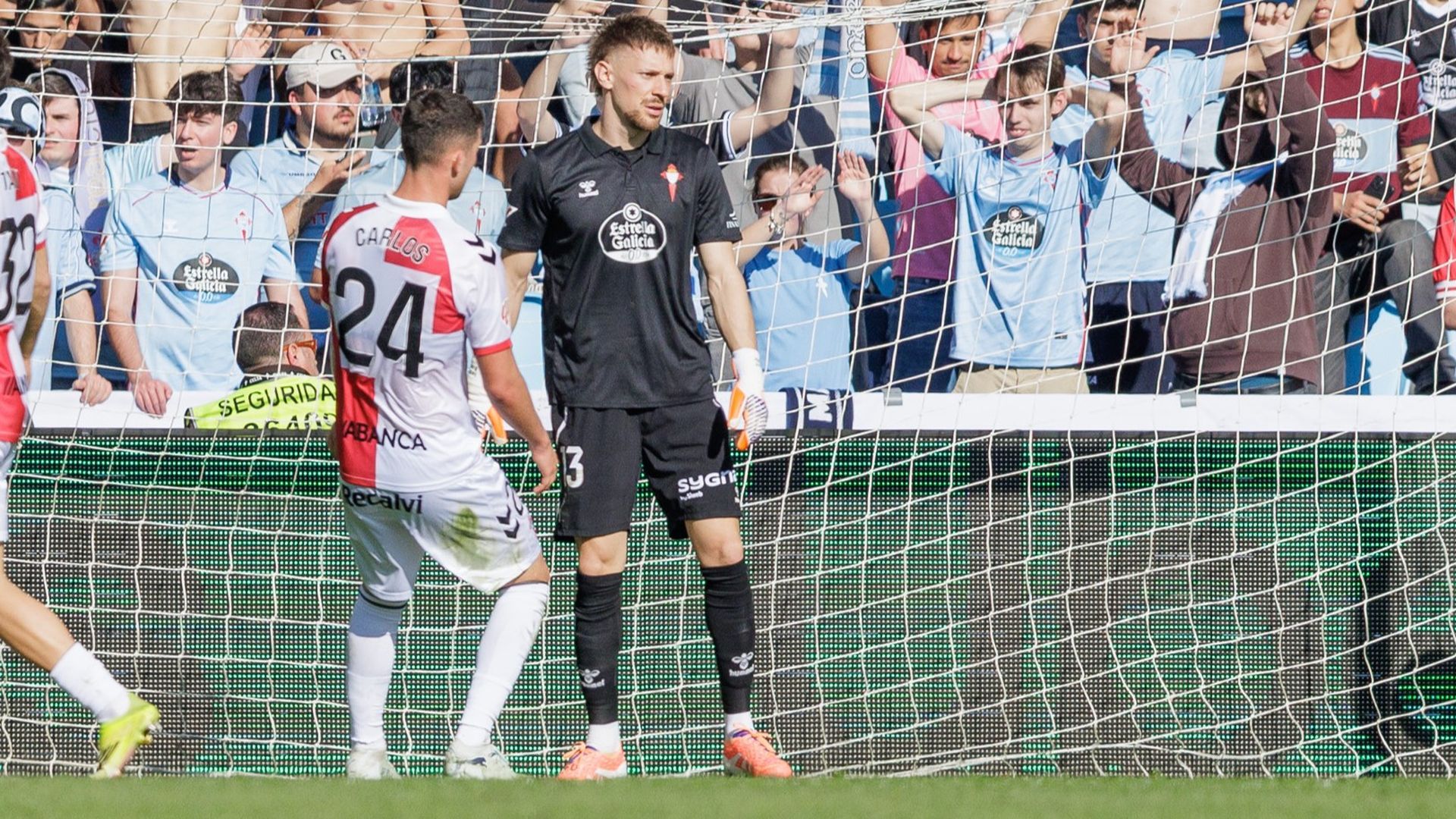 Andrei Radu, portero del Celta de Vigo Andrei Radu, portero del Celta de Vigo