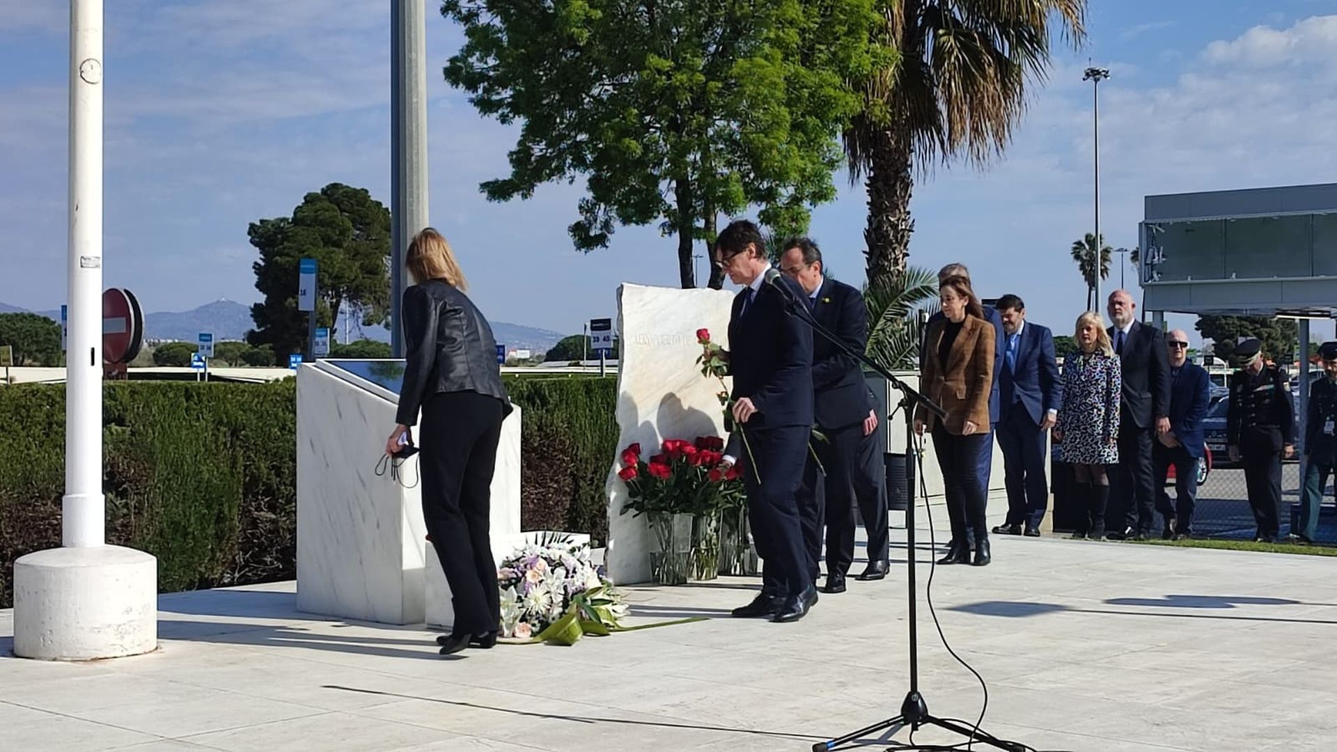 Autoridades políticas y familiares de víctimas de Germanwings conmemoran los 11 años del siniestro