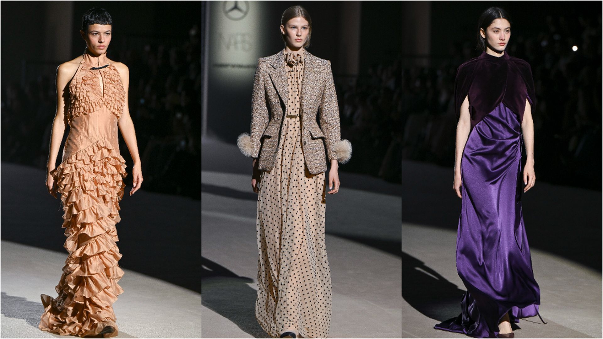 El desfile de Menchén Tomás