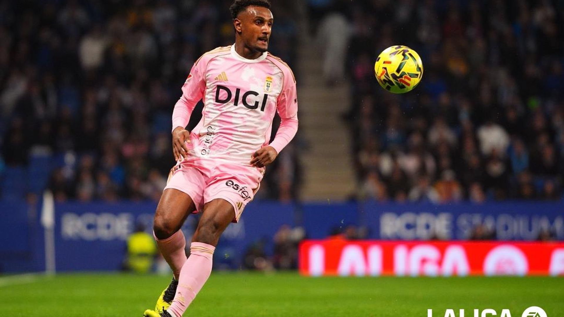 Haissem Hassan, en un partido del Real Oviedo Haissem Hassan, en un partido del Real Oviedo