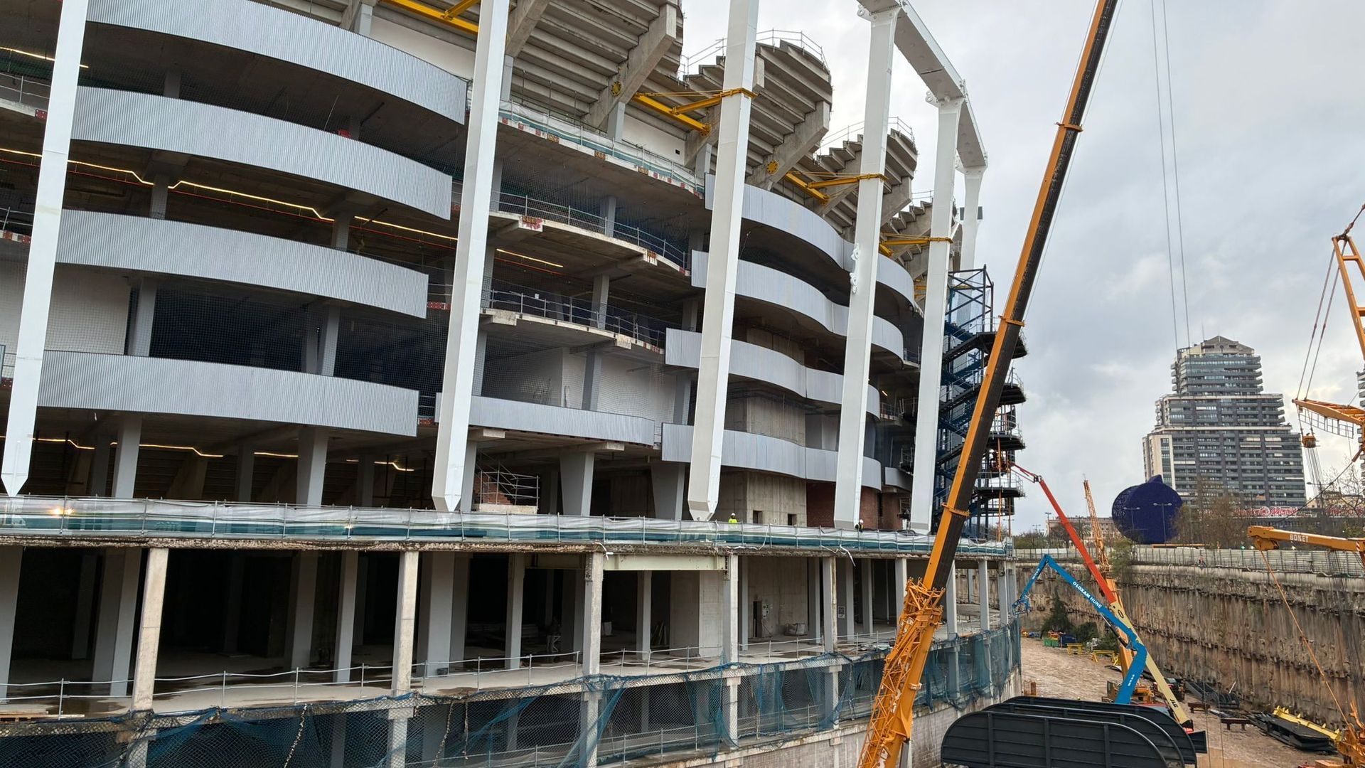 Nou Mestalla en marzo de 2026