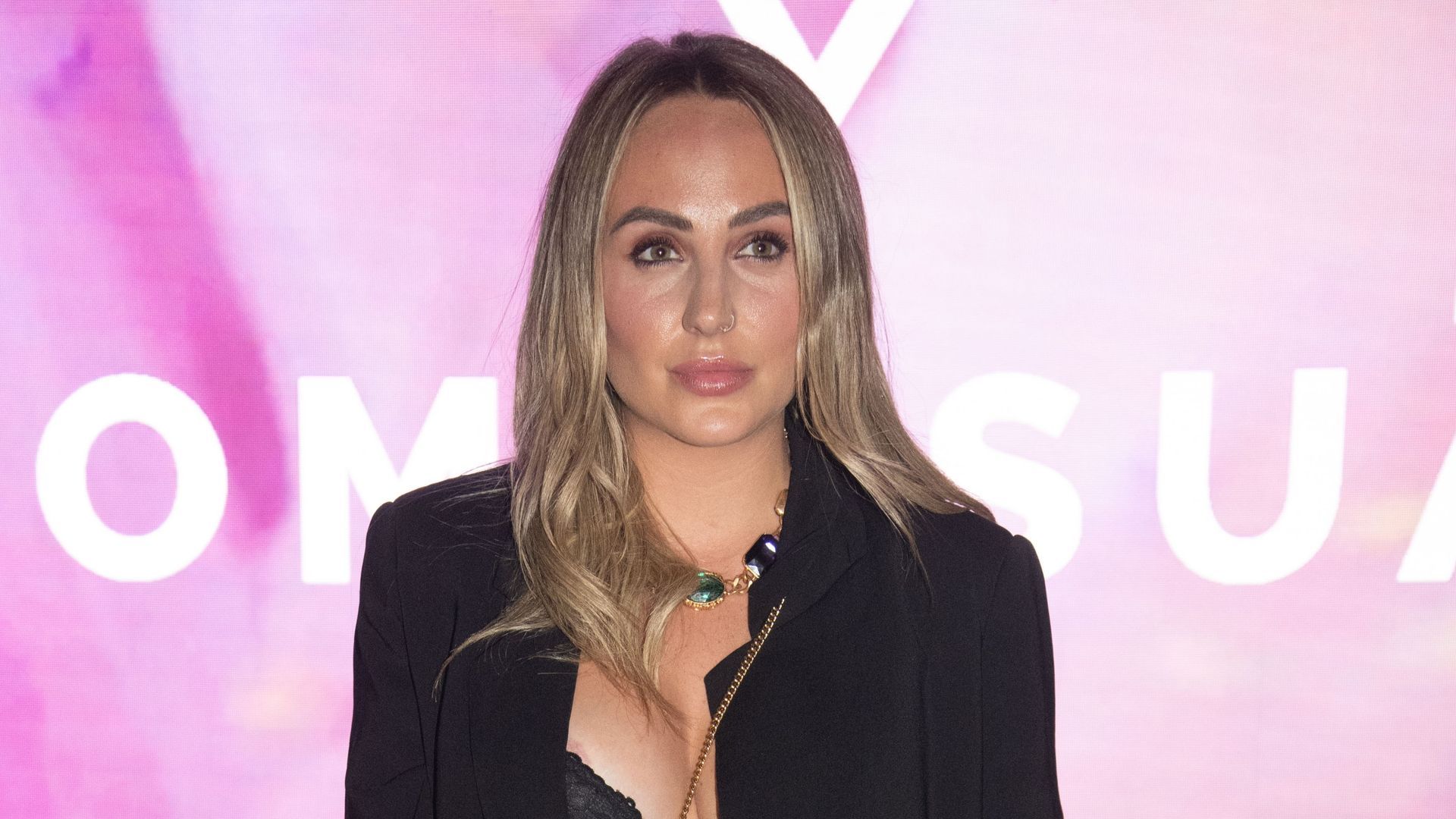 Rocío Flores, en la Mercedes Benz Fashion Week Madrid Rocío Flores, en la Mercedes Benz Fashion Week Madrid