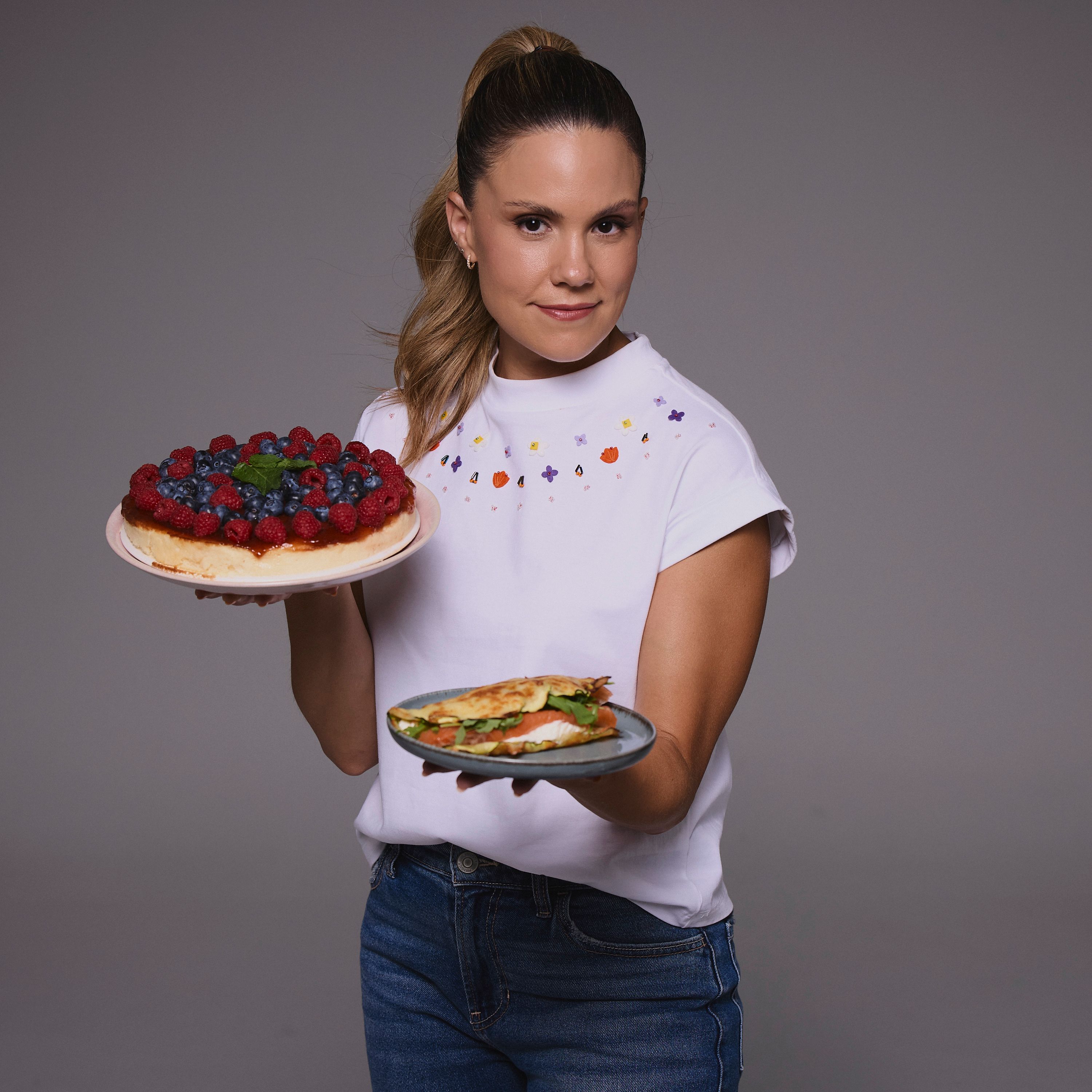 También borda los postres con su freidora de aire