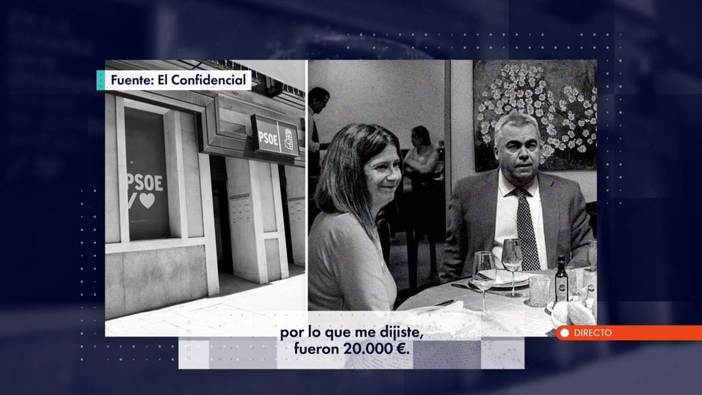 Los audios que señalan un presunto pago de 20.000 euros vinculado al PSOE para "actividades clandestinas"