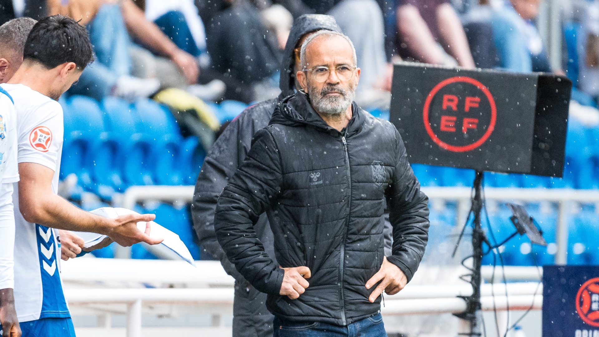 Álvaro Cervera, en un partido del Tenerife Álvaro Cervera, en un partido del Tenerife