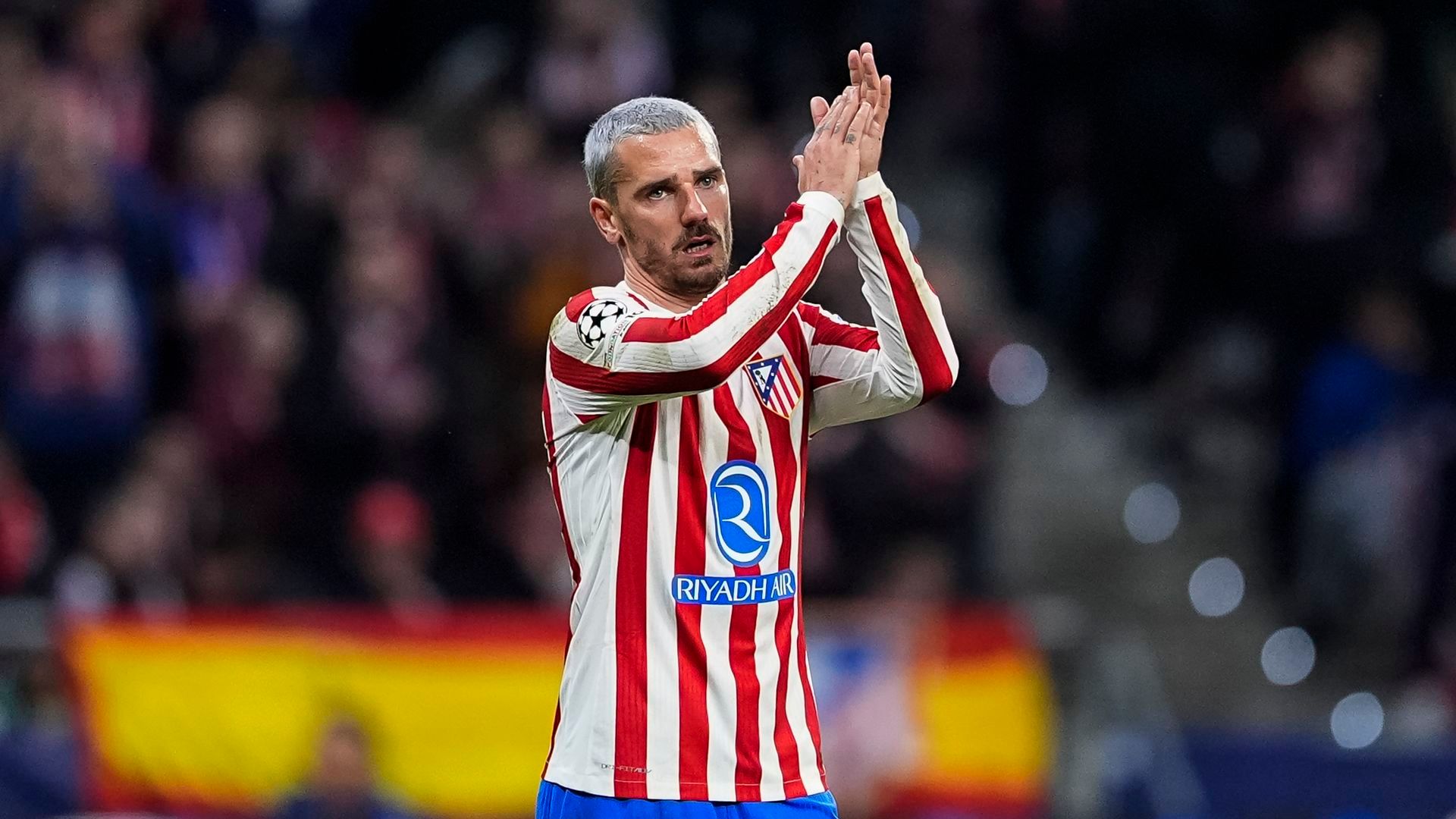 Antoine Griezmann durante un partido del Atlético de Madrid Antoine Griezmann durante un partido del Atlético de Madrid