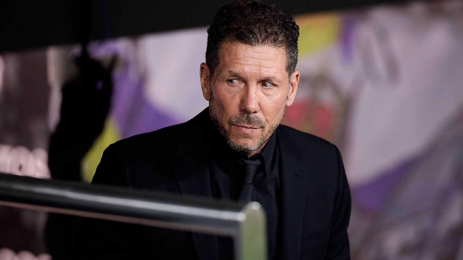 Diego Pablo Simeone durante el derbi