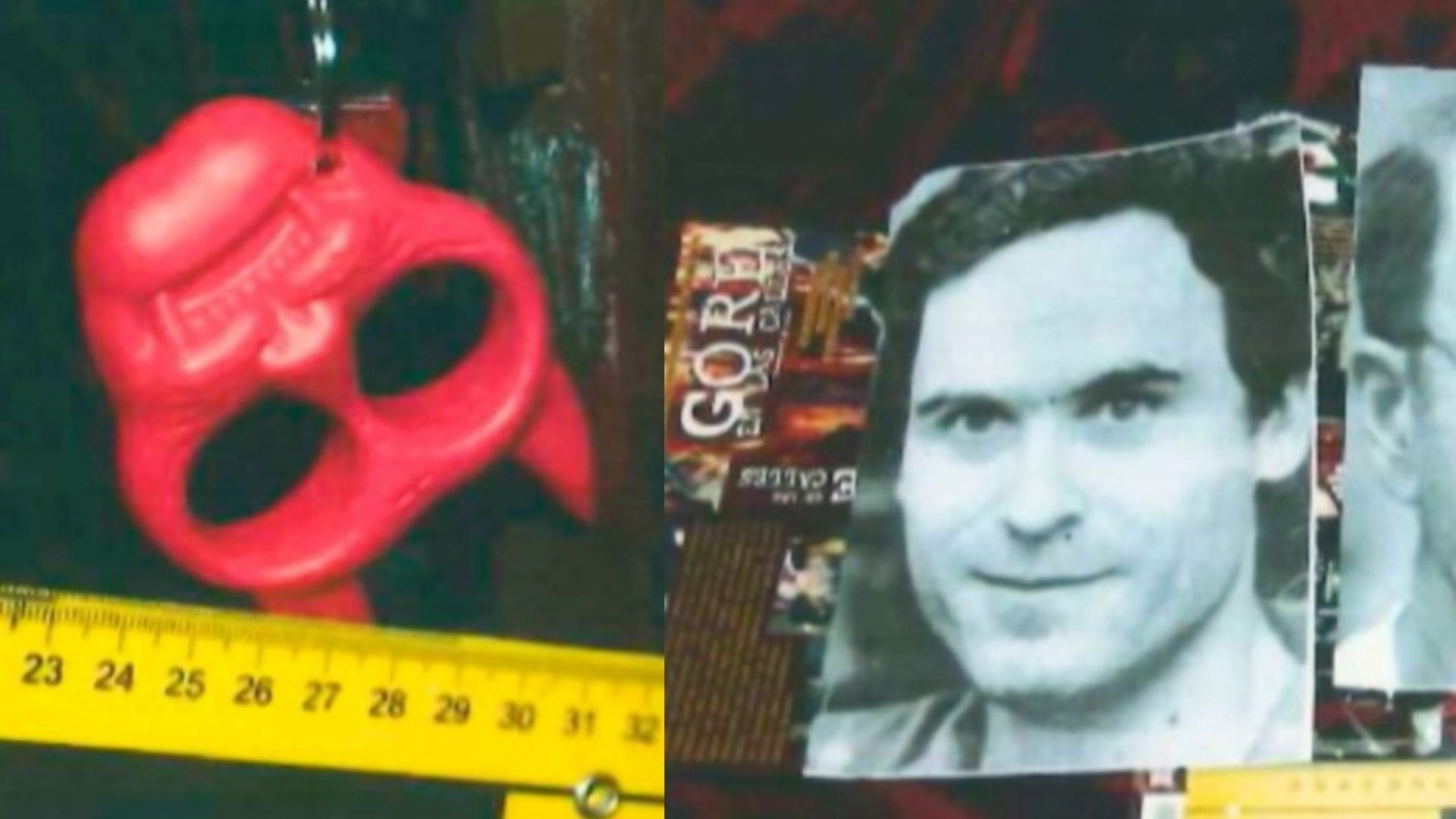 El ‘museo de los horrores’ de Leonardo: armas y referencias a asesinos en serie famosos