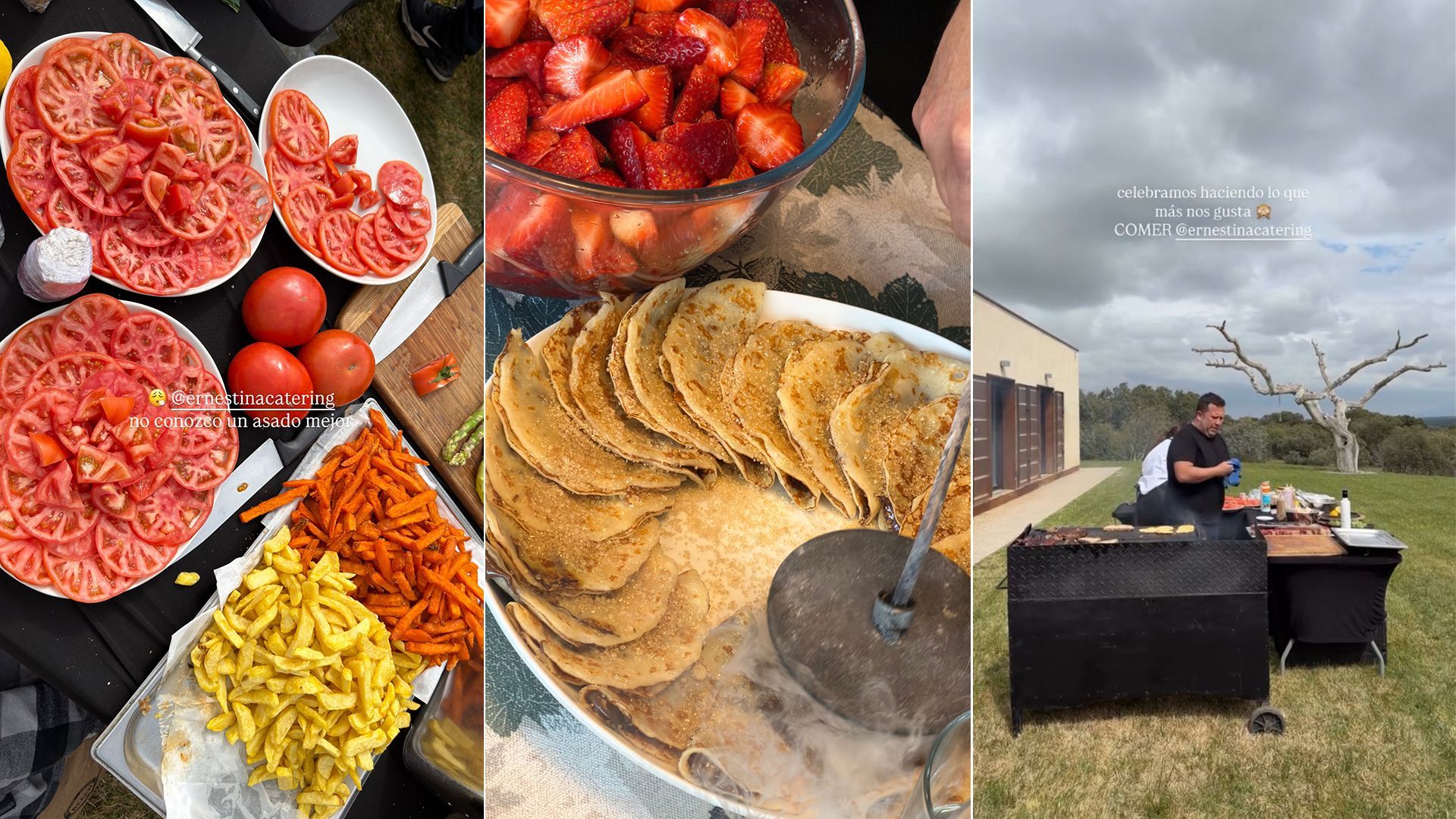 El bautizo de Pelayo el hijo de Bea Gimeno y Nacho Aragón