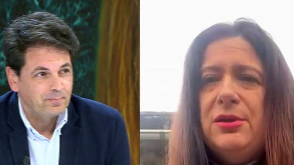 El tenso cara a cara entre Leire Díez y José Mª Olmo: "Se parece mucho a una amenaza"