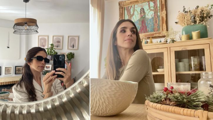 En su casa también hay láminas abstractas