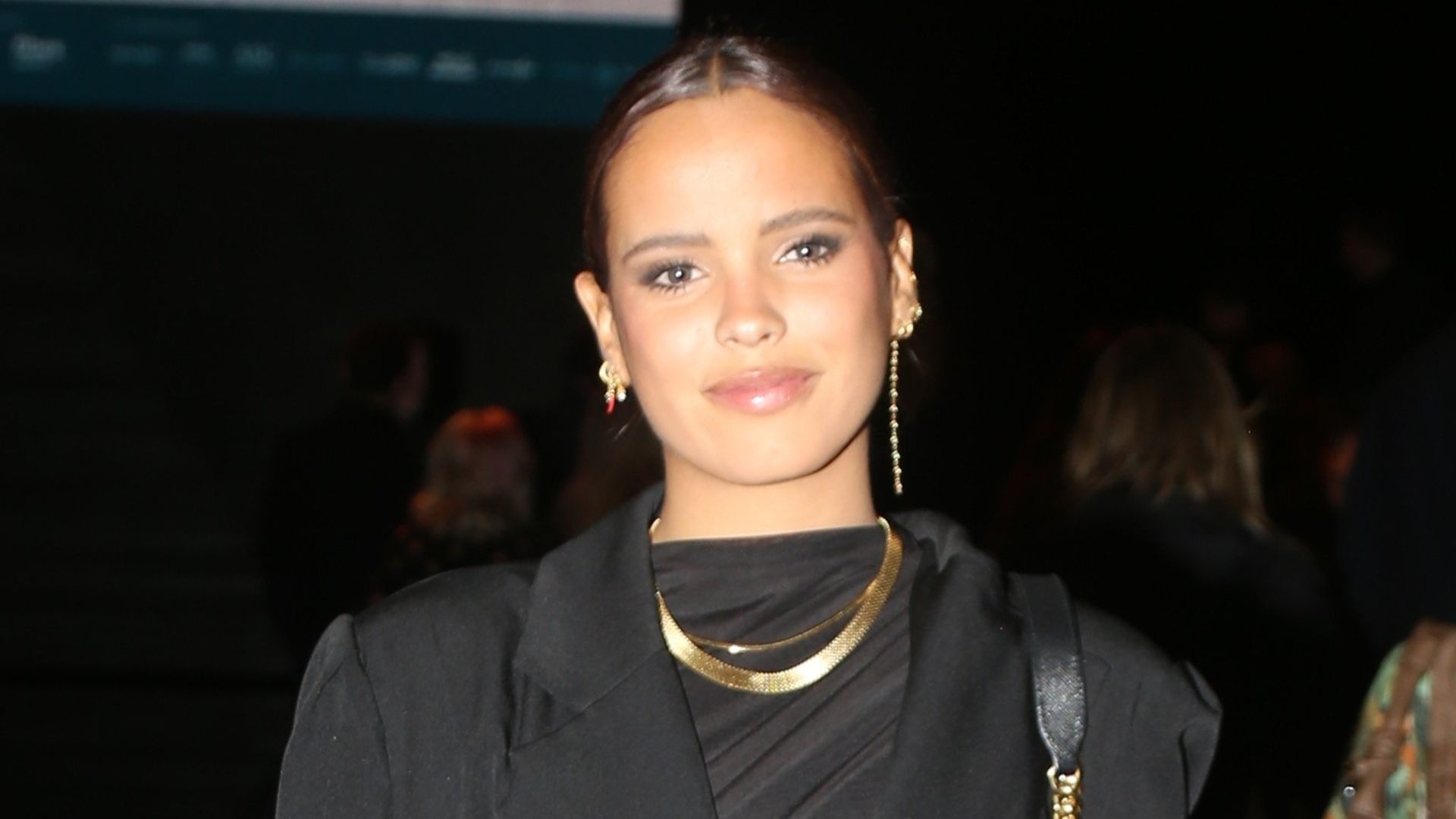 Gloria Camila Ortega, en el desfile de Aurora Gavino