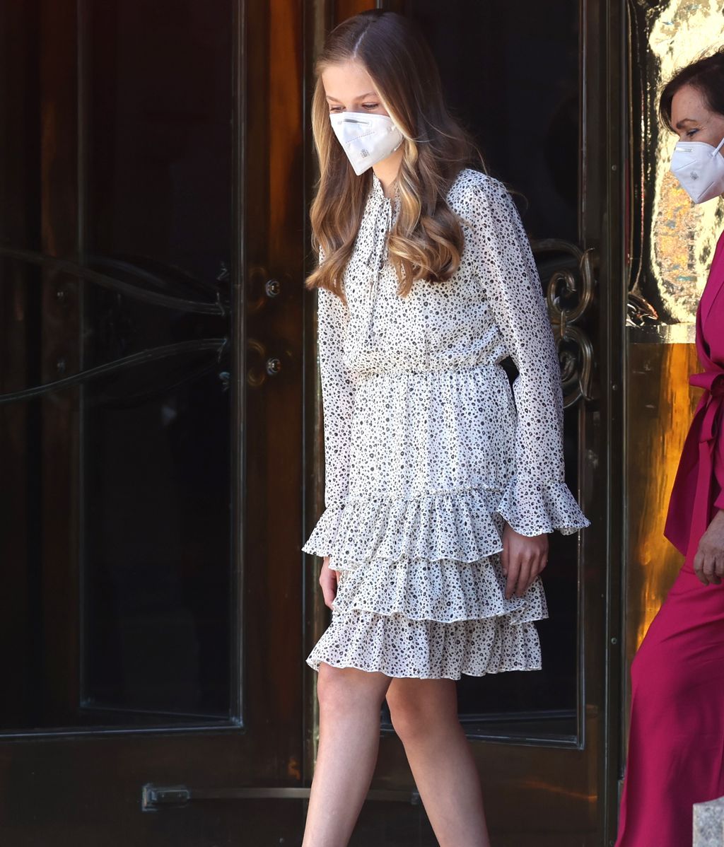 La princesa Leonor el 24 de marzo de 2021