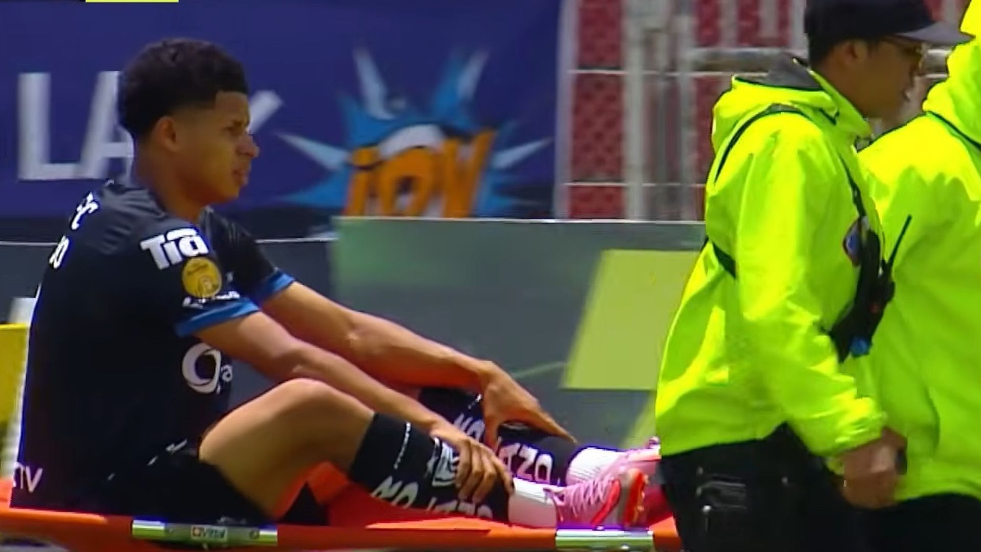 Patrik Mercado, lesionado con Independiente del Valle Patrik Mercado, lesionado con Independiente del Valle