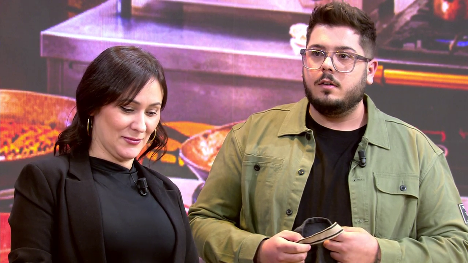 Yili y Aitor aceptan el reto y se ponen manos a la obra para hacer la mejor tortilla del programa