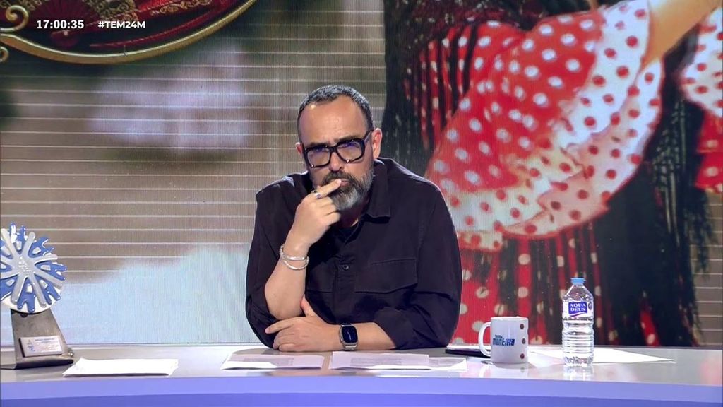 Risto Mejide responde al mensaje de una espectadora "muy enfadada" y desmonta su queja en directo: "¿Qué es esto?"