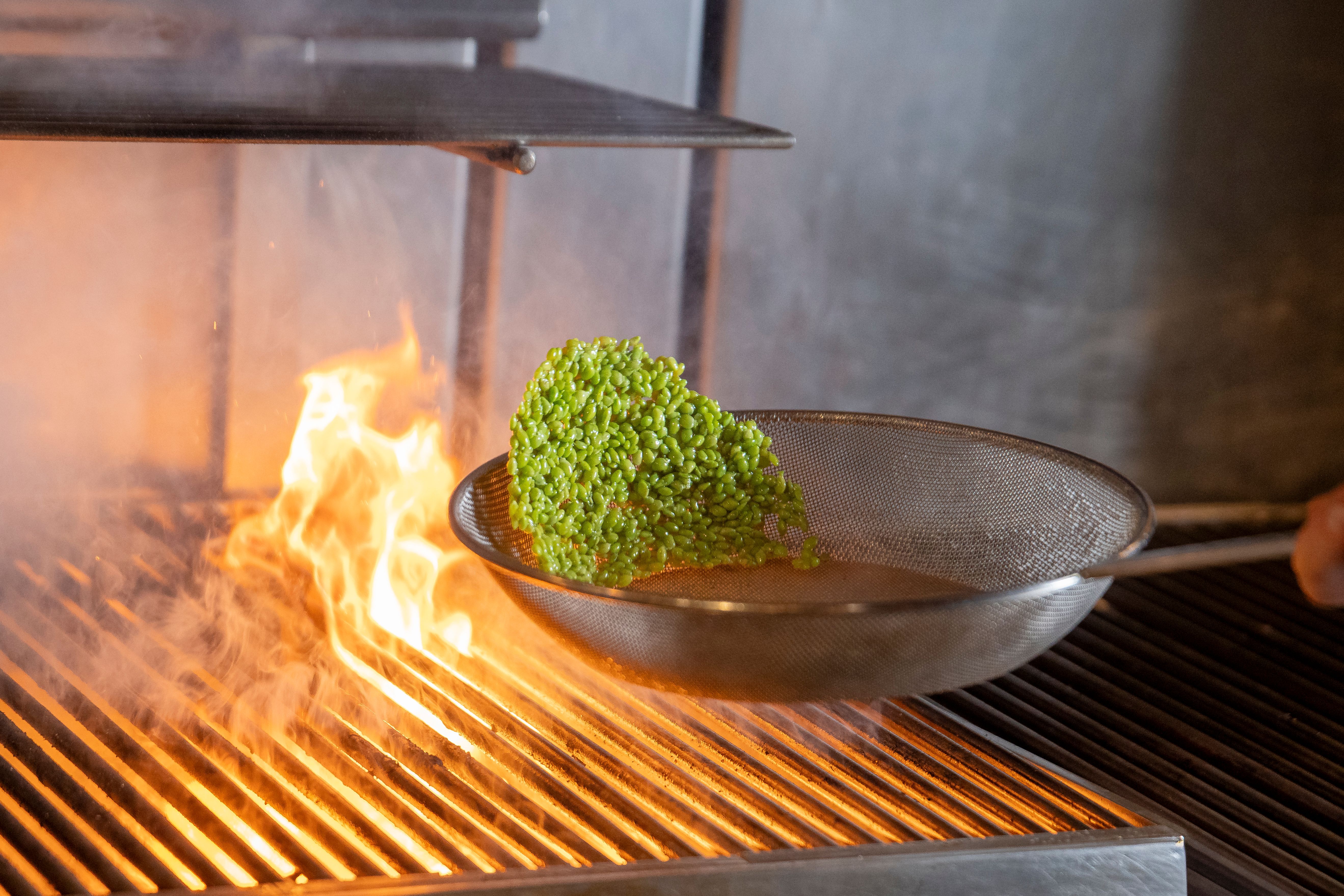 Guisante lágrima y fuego, una dupla insuperable