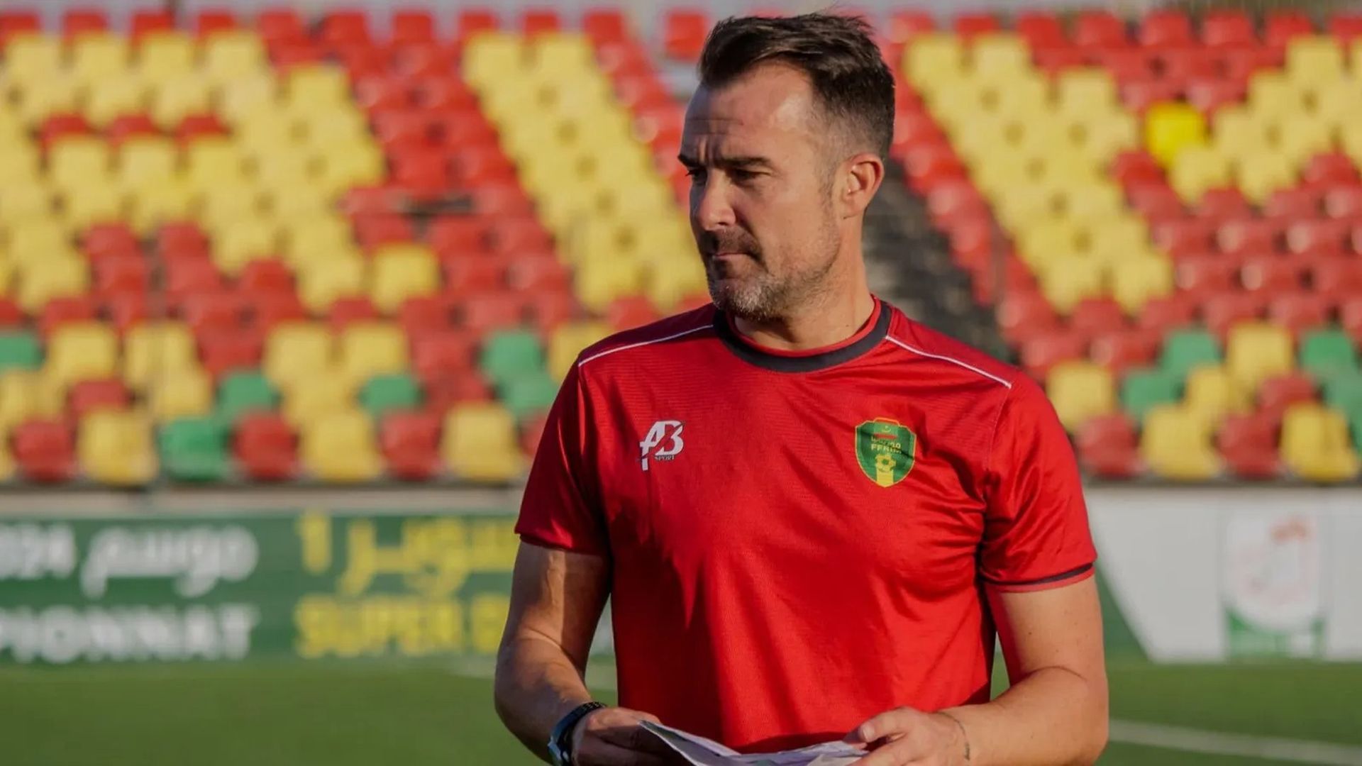 Aritz López Garai dirige un entrenamiento