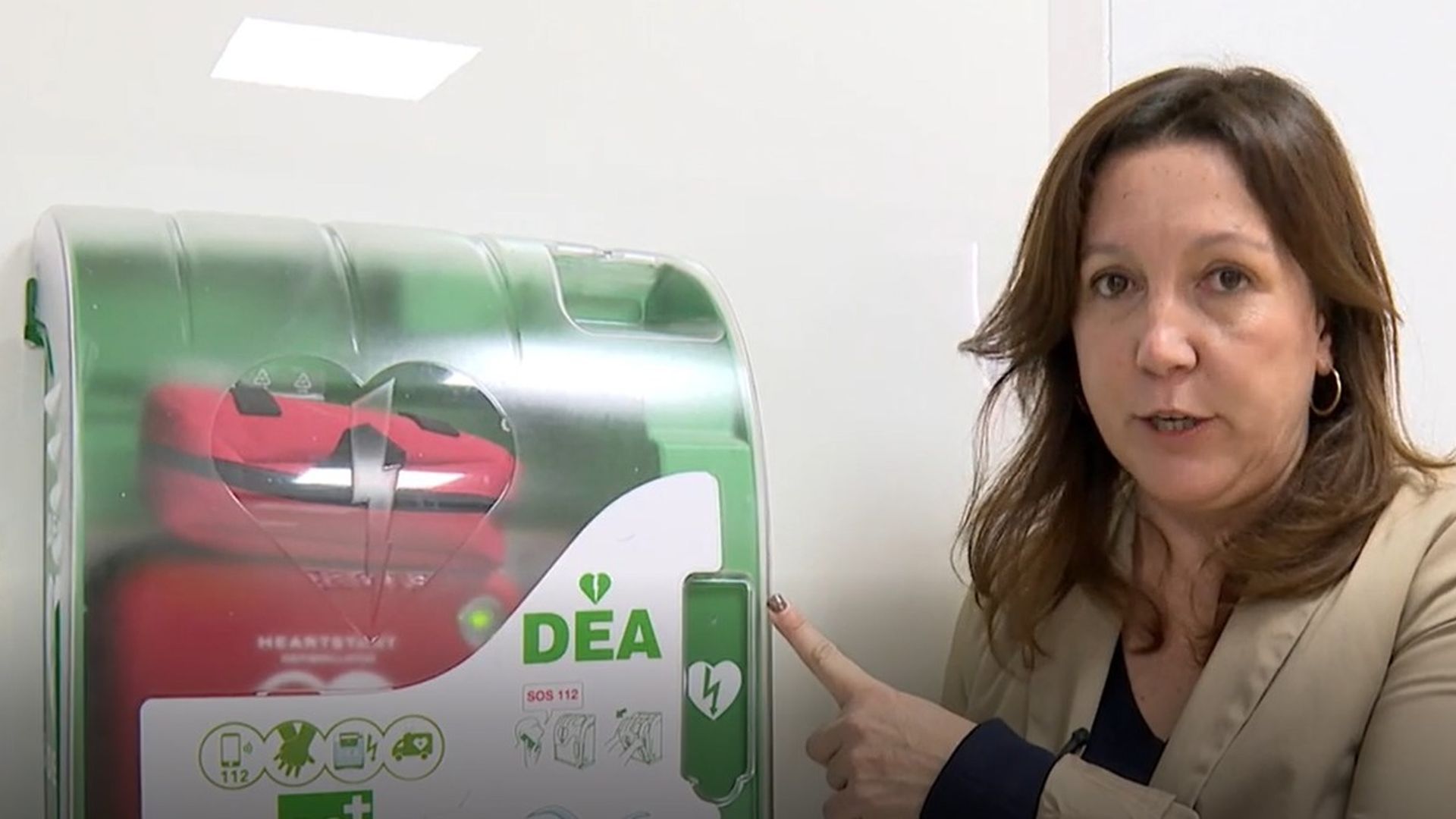 Así es el desfibrilador