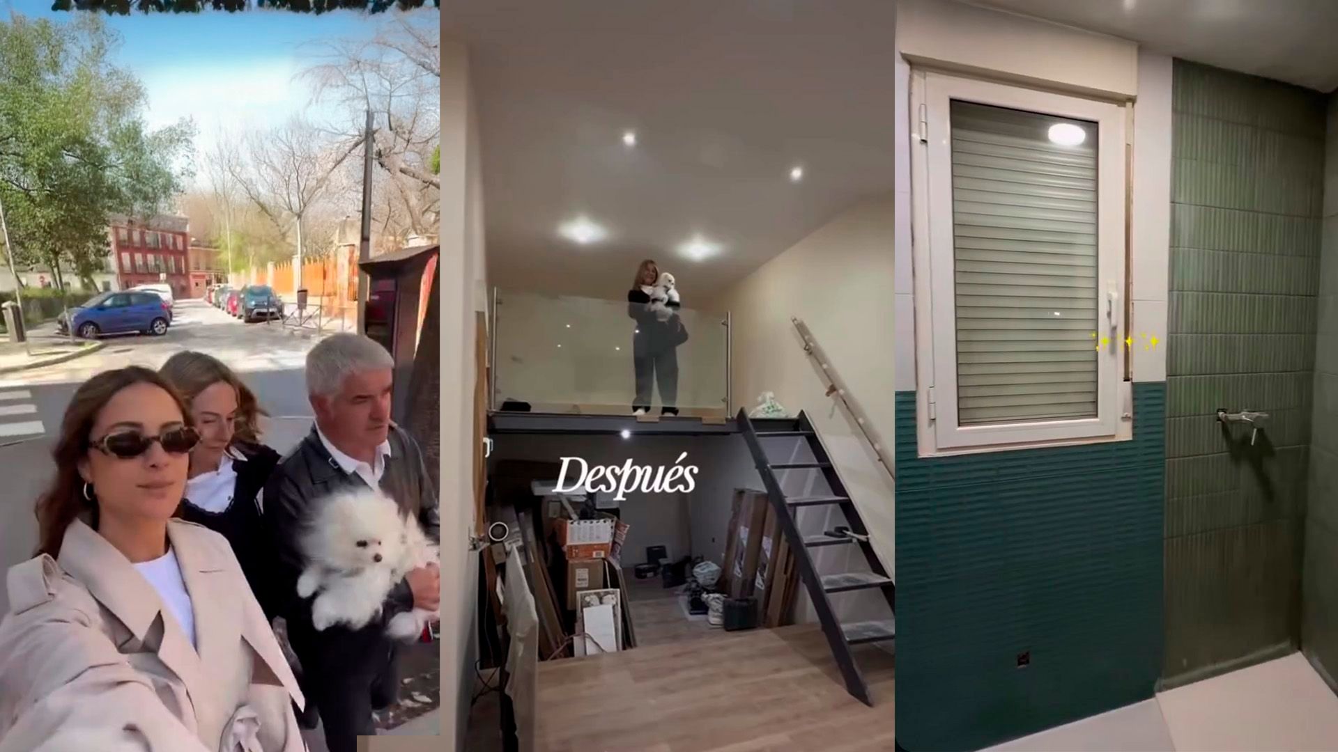 Así va la reforma del piso de Melyssa Pinto