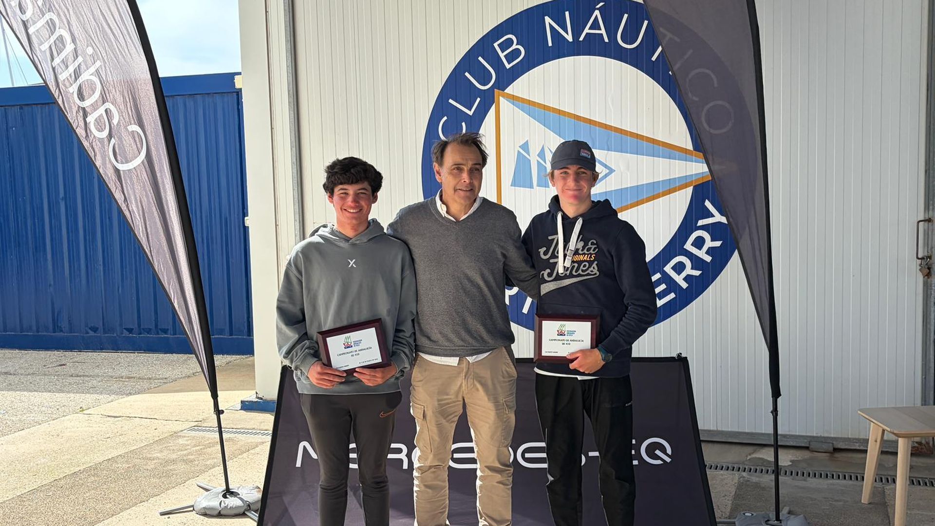 Carlos Carrasco y Nicolás Flethes, campeones de Andalucía de 420