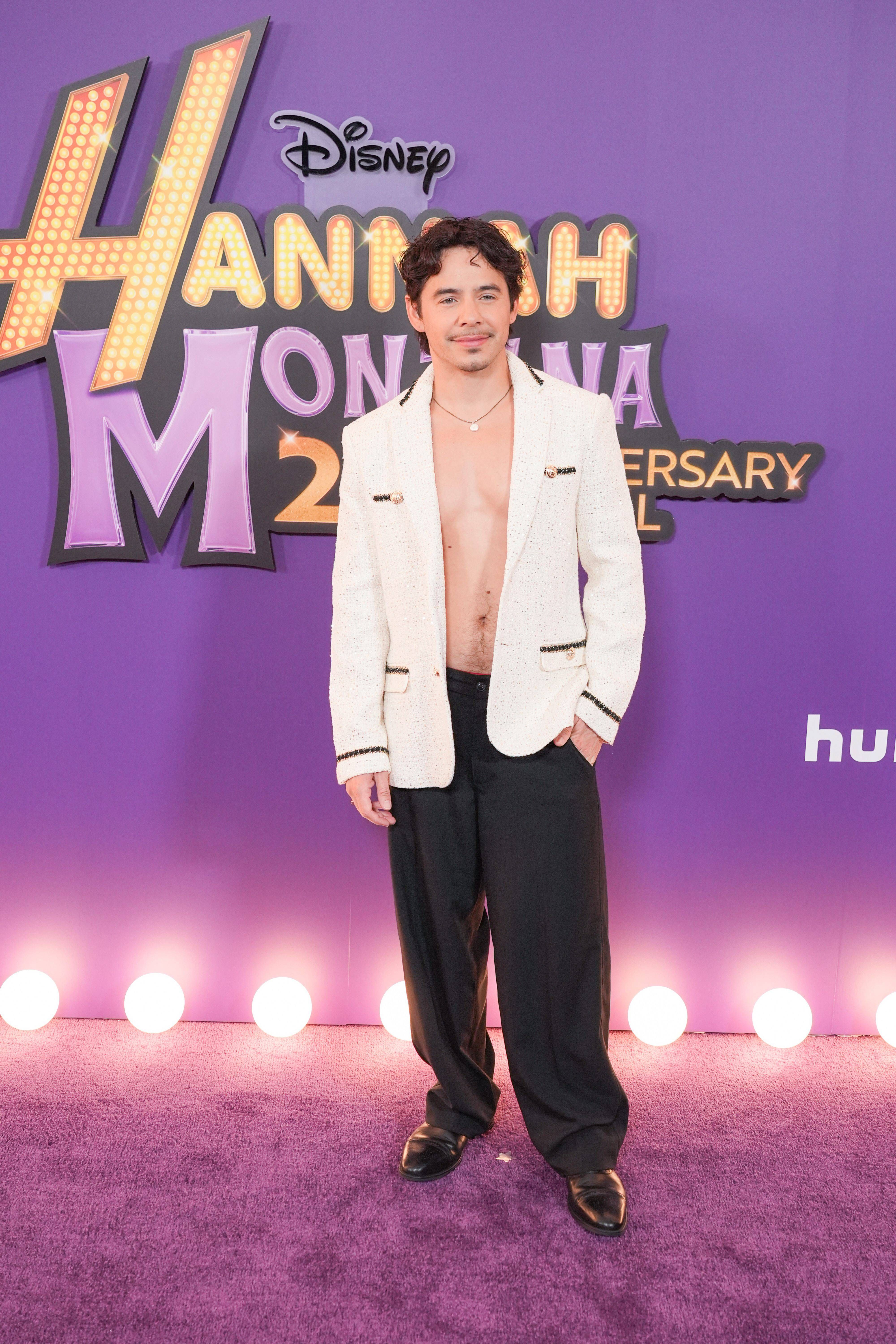 David Archuleta, en el estreno de 'Hannah Montana especial 20º aniversario'