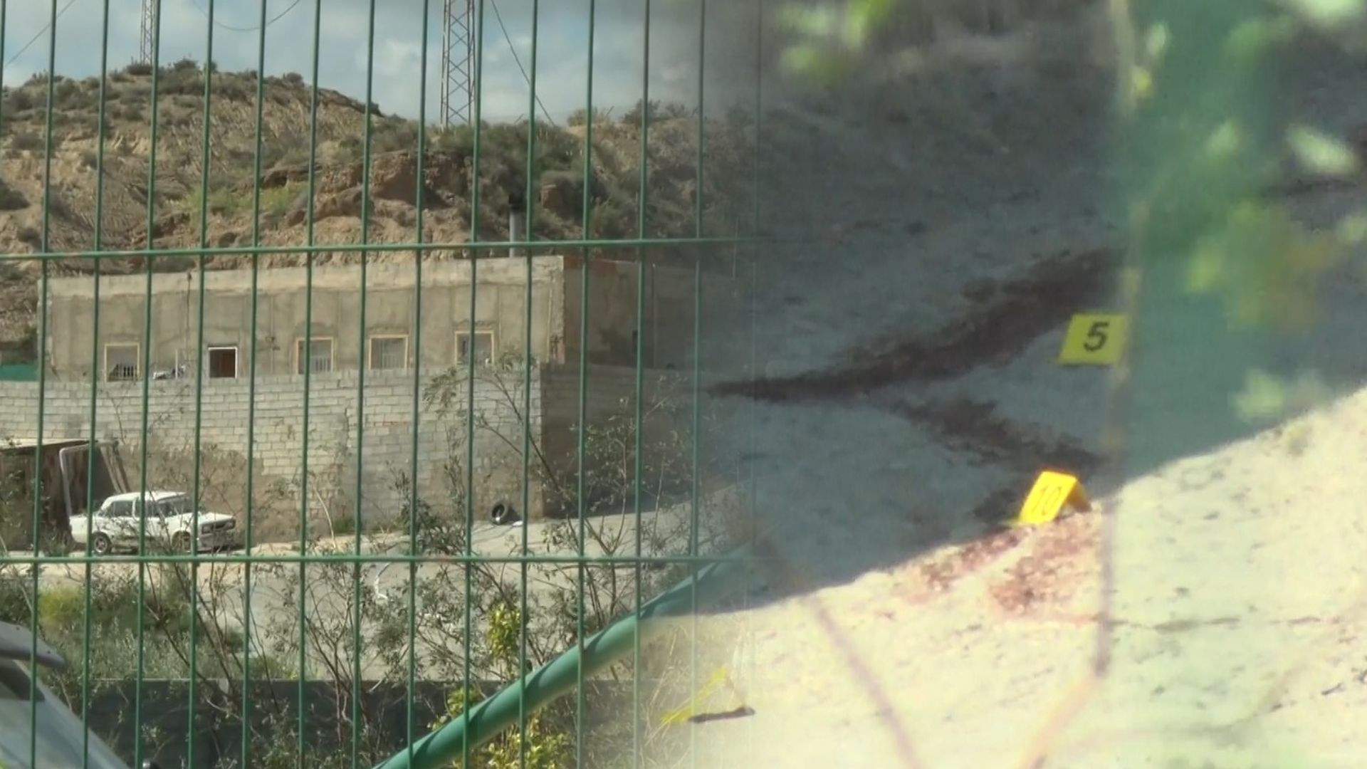 El cortijo y las pruebas del crimen cometido en Almería